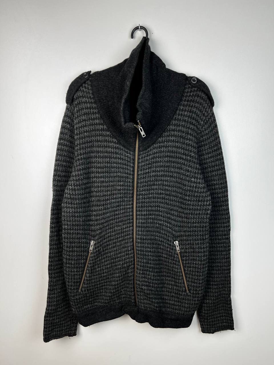 Allsaints Allsaints luxury wool zip sweaters size L Size US L / EU 52-54 / 3 - 1 Thumbnail