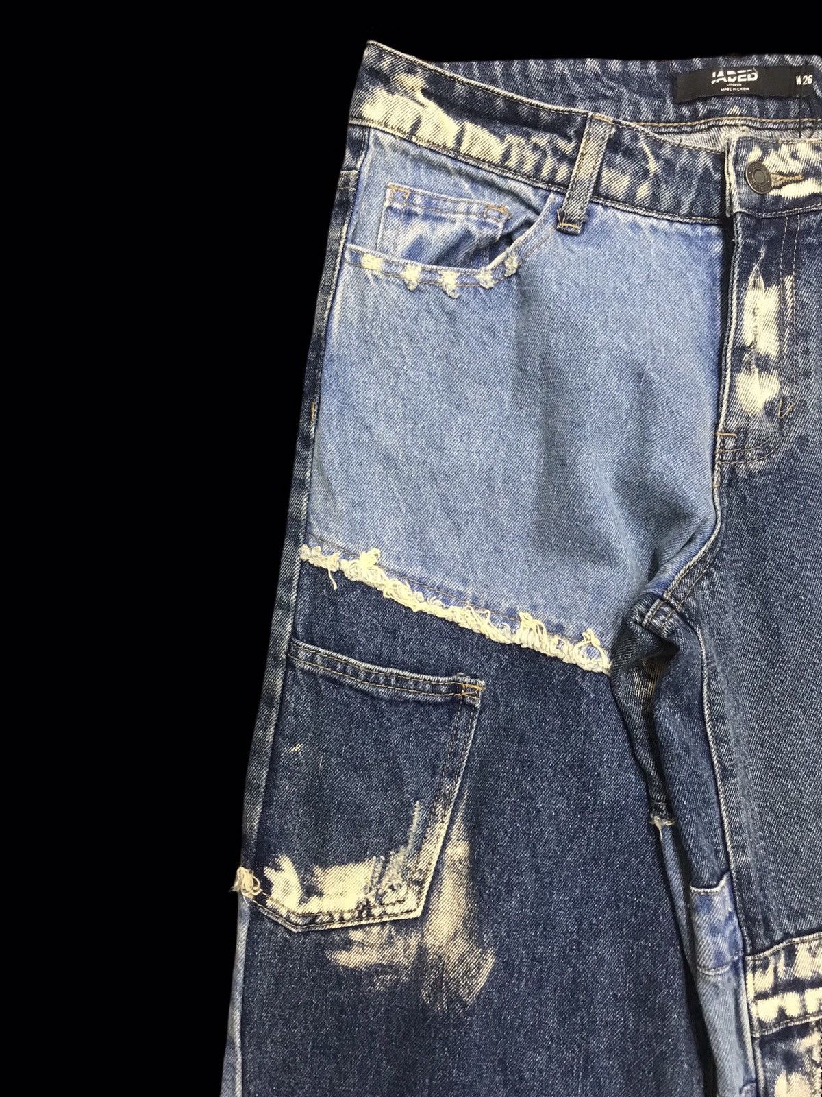Jaded London 💥VERY RARE💥JADED LONDON BELL BOTTOM HAGI DENIM F302 Size US 28 / EU 44 - 4 Thumbnail
