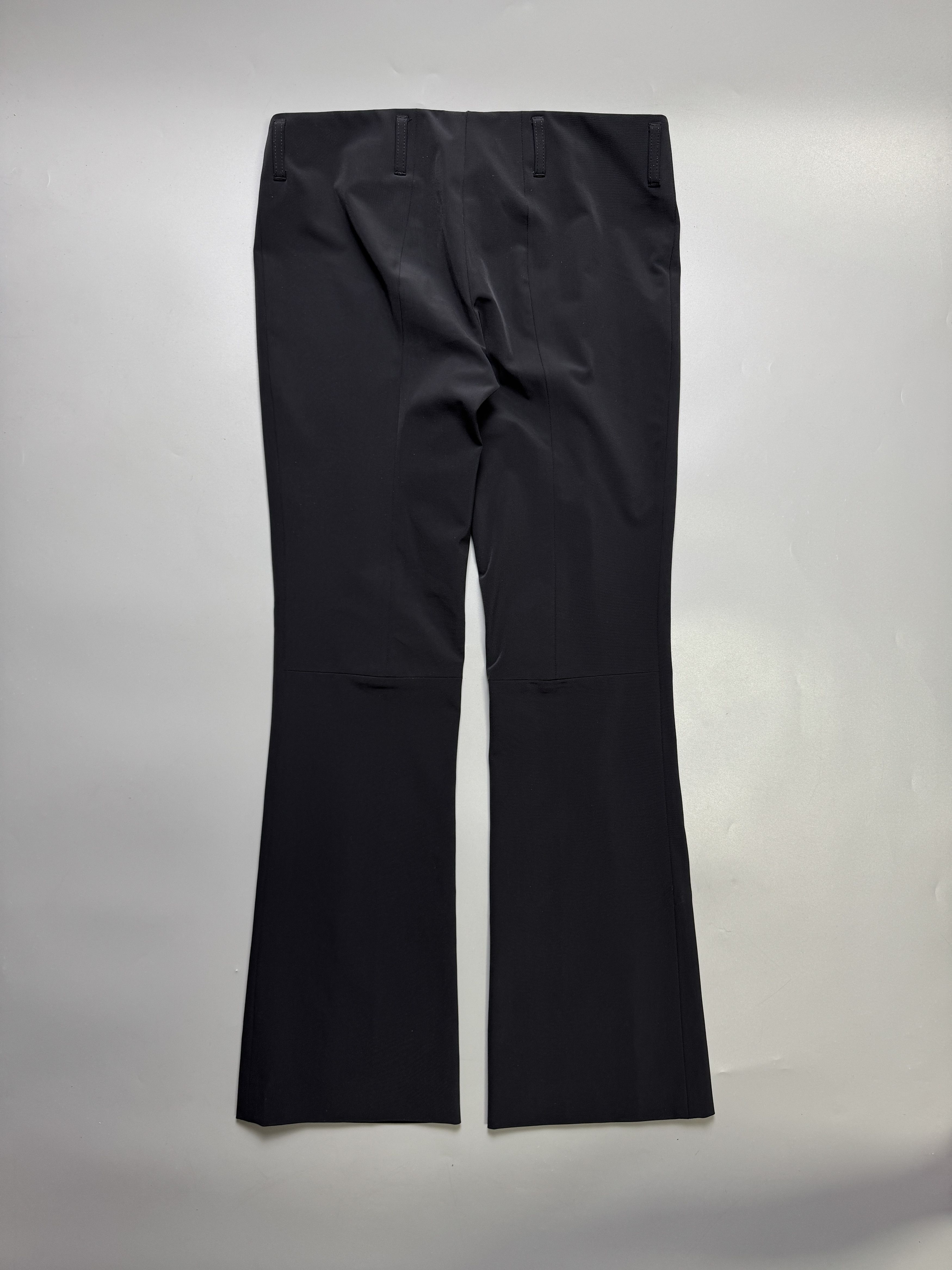 Prada Women’s Prada Vintage Bootcut Flared Nylon Trousers Size IT Size 28" / US 6 / IT 42 - 11 Thumbnail