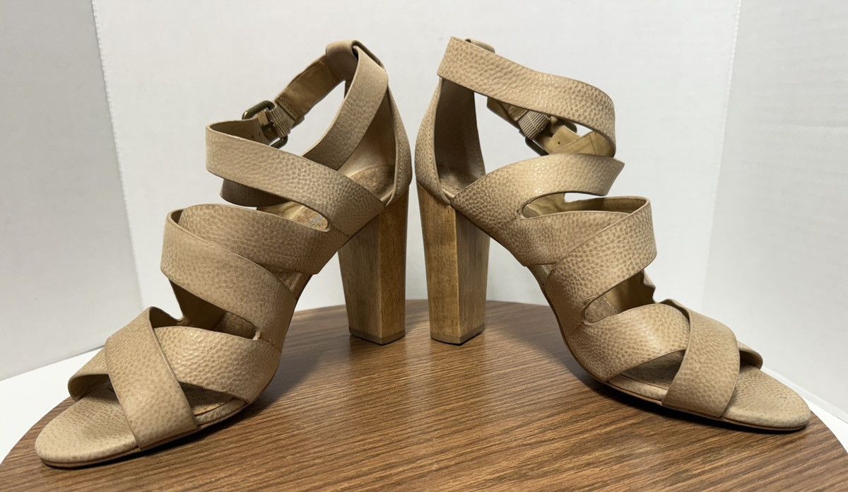 Splendid Splendid Jimmy Crisscross Mushroom Wooden Block Heel Size US 10 / IT 40 - 7 Thumbnail