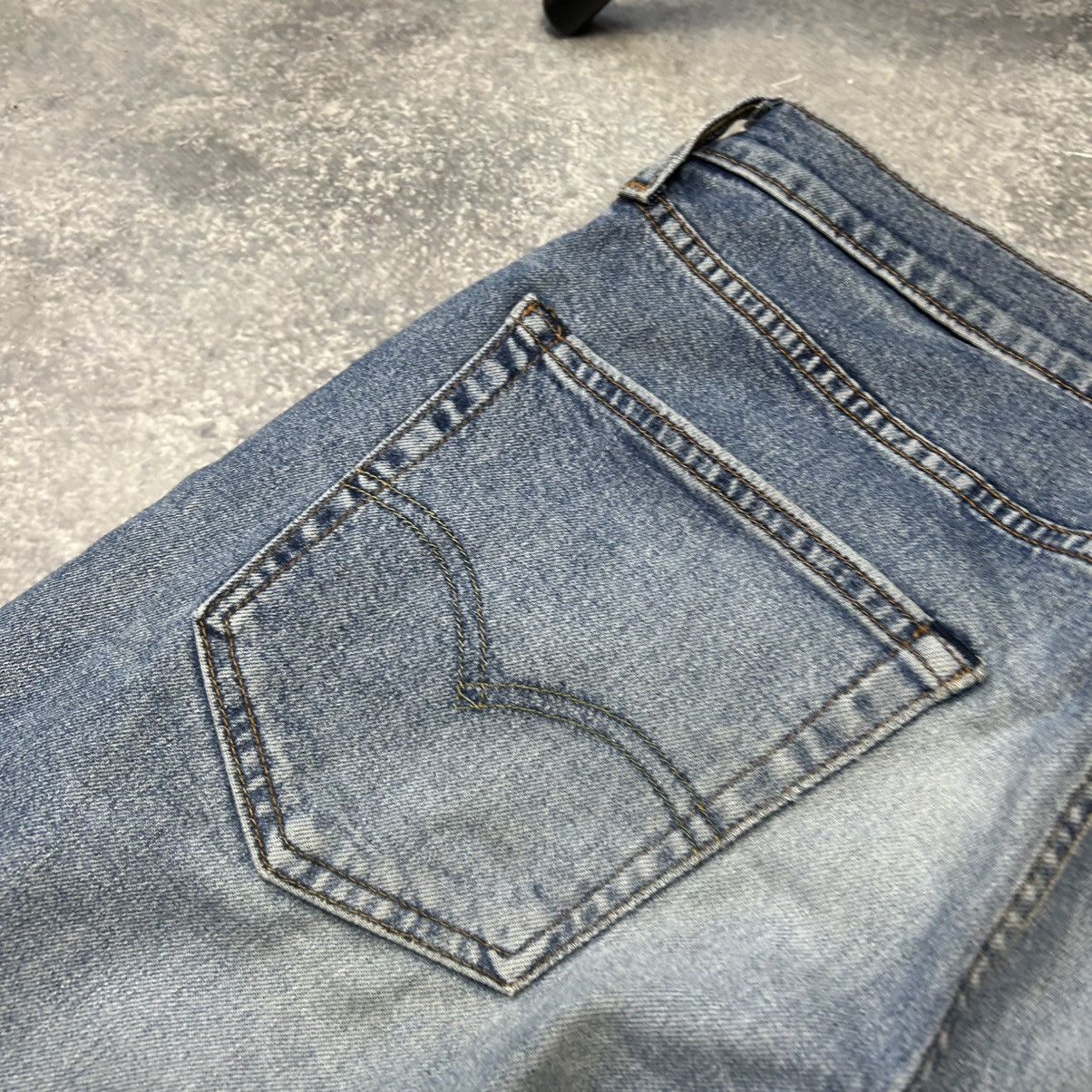 Levi's Vintage Levis 512 Blue denim Streetwear Jeans Size US 32 / EU 48 - 5 Thumbnail