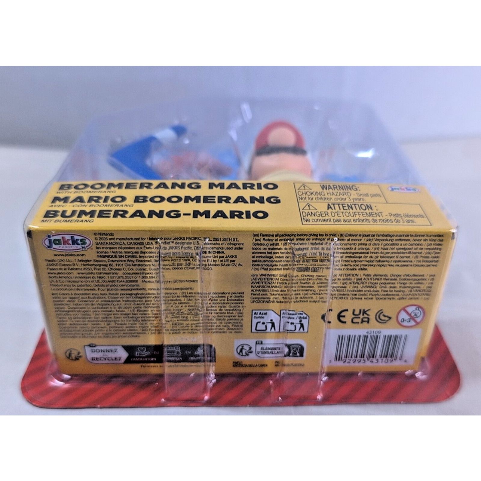 & Other Stories Jakks Pacific Super Mario BOOMERANG MARIO 4” Figure Nintendo Size ONE SIZE - 7 Thumbnail
