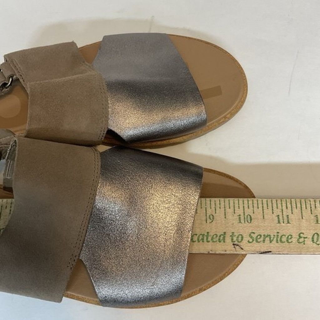 SOREL Sorel Ella II Ash Brown/Chalk Slingback Flat Sandal Women9.5 Size US 9.5 / IT 39.5 - 4 Thumbnail