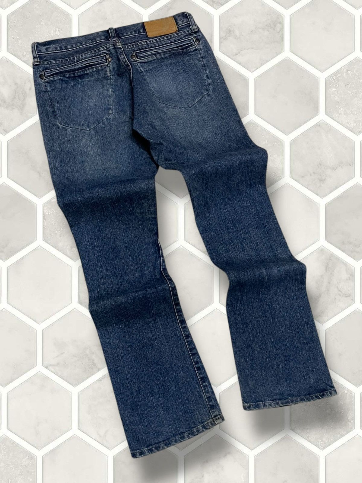 Hysteric Glamour Vintage Designer Japan 90s Rna Small Flared Distressed Denim Size US 28 / EU 44 - 11 Thumbnail