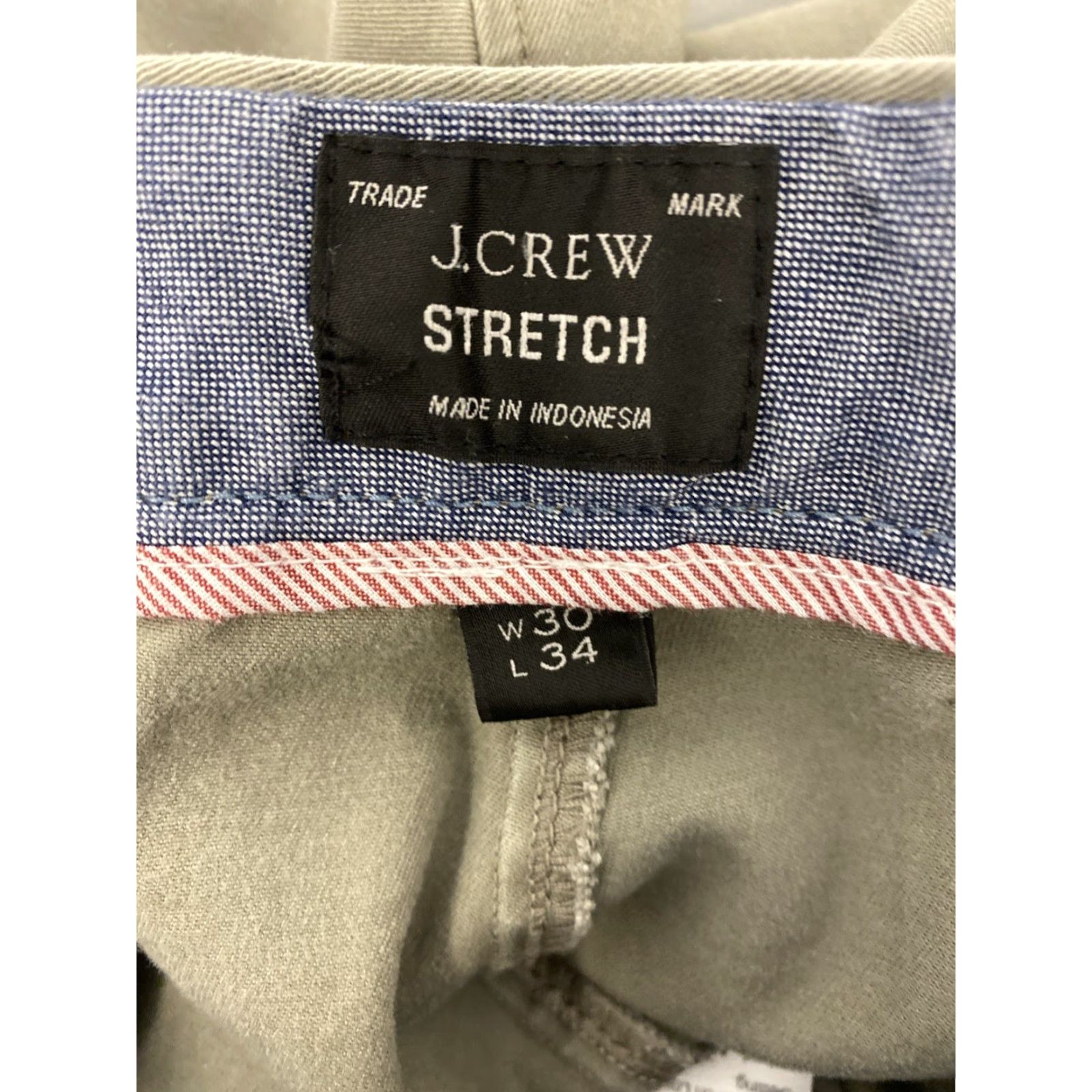 J.Crew J. Crew Mercantile Chino Pants Men’s Size 32x34 Faded Sage Green Straight Fit Lightweight Stretch Wrinkle Resistant Button Closure Size US 32 / EU 48 - 7 Thumbnail
