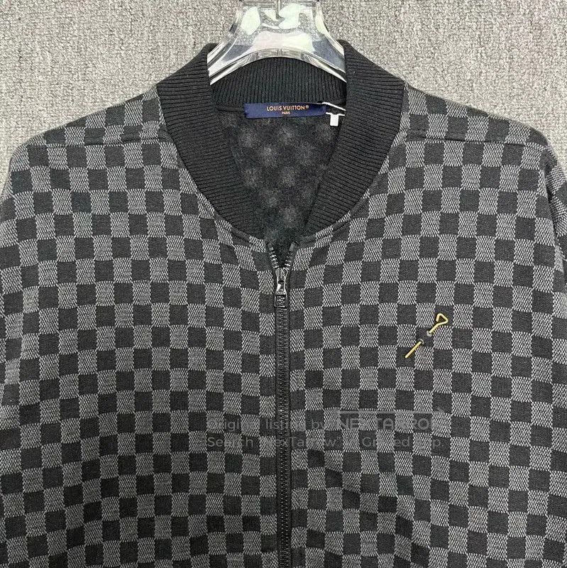 Louis Vuitton Louis Vuitton Gray Cotton Men's Jacket . Size US L / EU 52-54 / 3 - 4 Thumbnail
