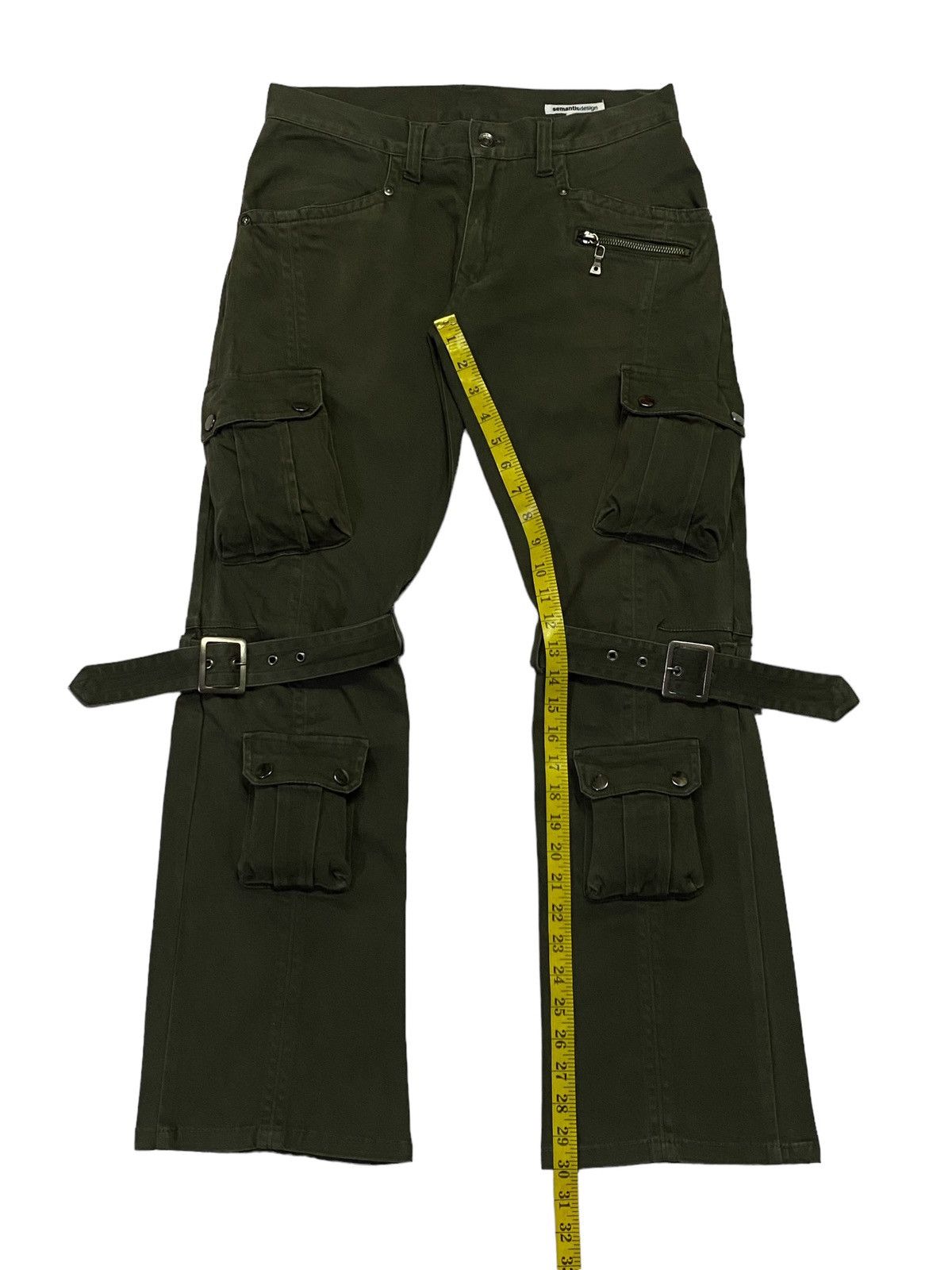 If Six Was Nine Semantic Design Bondage MultiPocket Pants Size US 30 / EU 46 - 6 Thumbnail