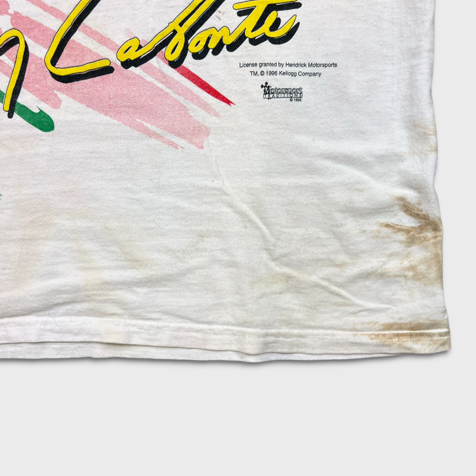 Chase Authentics × NASCAR × Vintage 1996 Chase Terry Labonte T Shirt XL Kelloggs NASCAR AOP Tee Size US XL / EU 56 / 4 - 6 Thumbnail