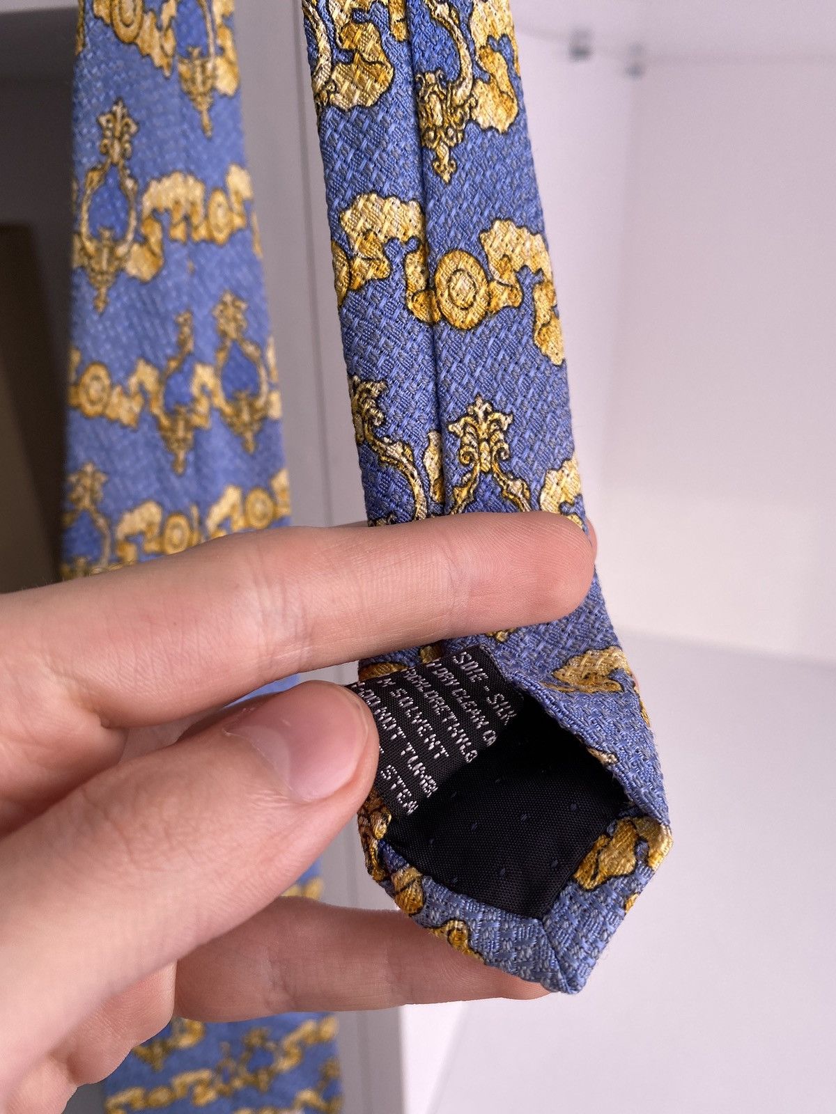 Versace × Vintage Vintage Gianni Versace Tie Size ONE SIZE - 7 Thumbnail