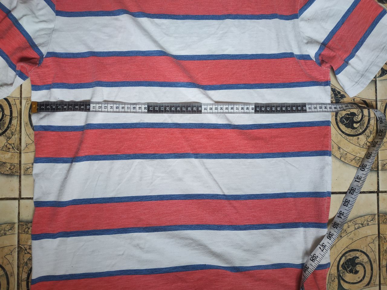 A$AP Rocky × Guess Guess Originals x ASAP Rocky GUE$$ Japan Striped T-Shirt Size US M / EU 48-50 / 2 - 9 Thumbnail