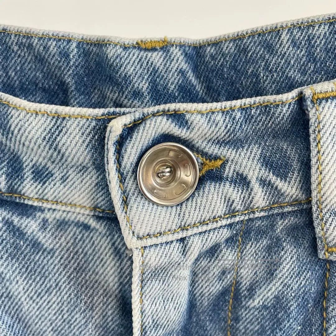 Maison Margiela Maison Margiela Wide-Leg Blue Denim Pants. Size US 36 / EU 52 - 6 Thumbnail
