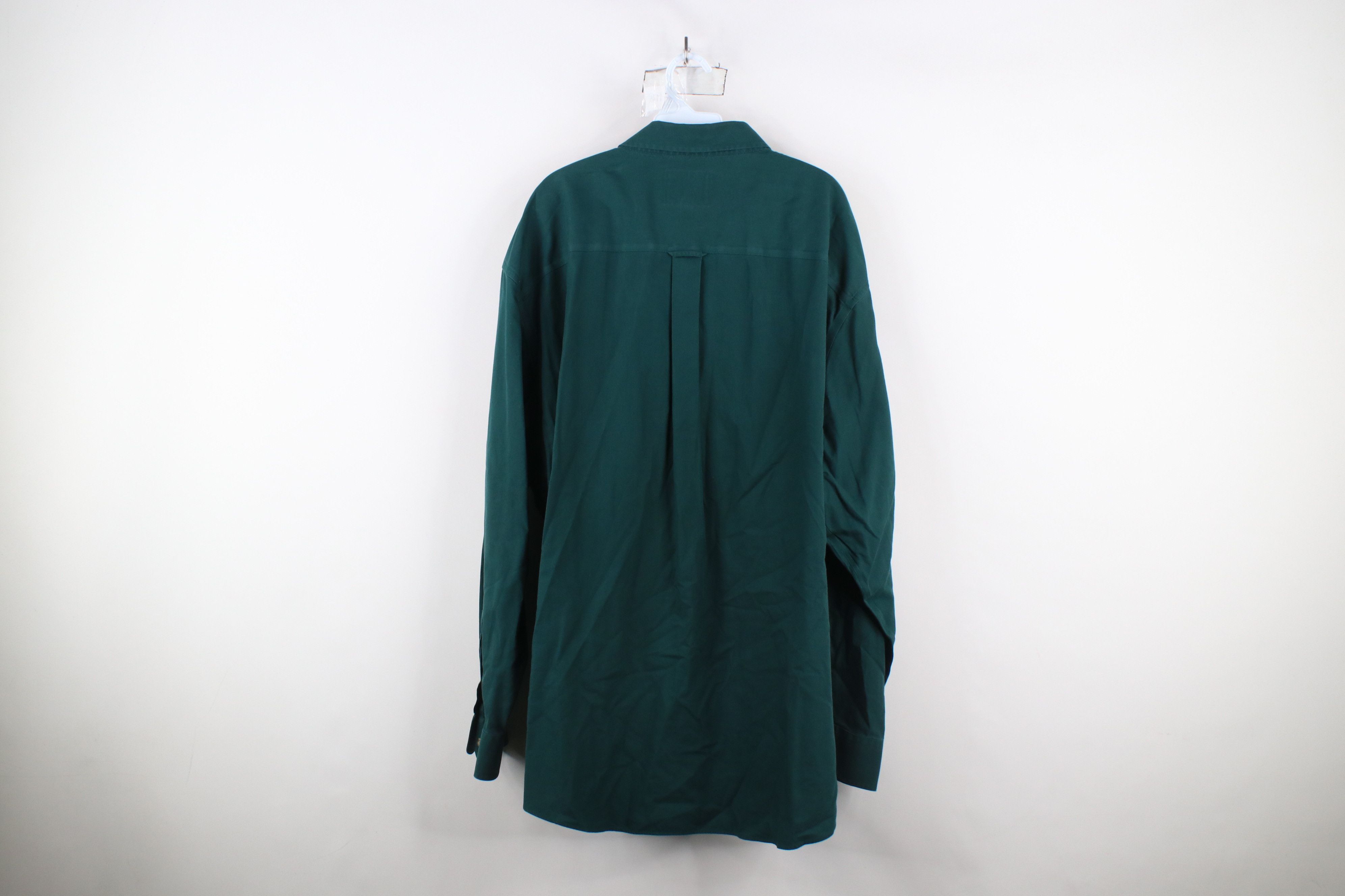 Cabelas × Vintage Vintage Cabelas Long Sleeve Collared Button Down Shirt Green Size US XXL / EU 58 / 5 - 12 Thumbnail