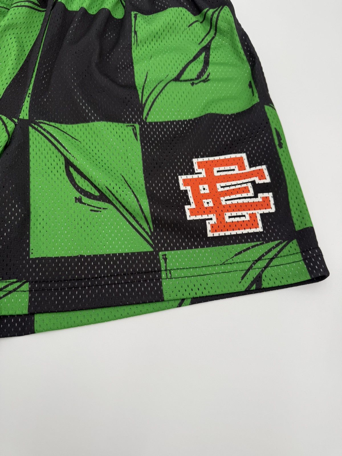Other Eric Emanuel x Matty Boy Shorts ‘Slime/Orange’ Size US 31 - 3 Thumbnail