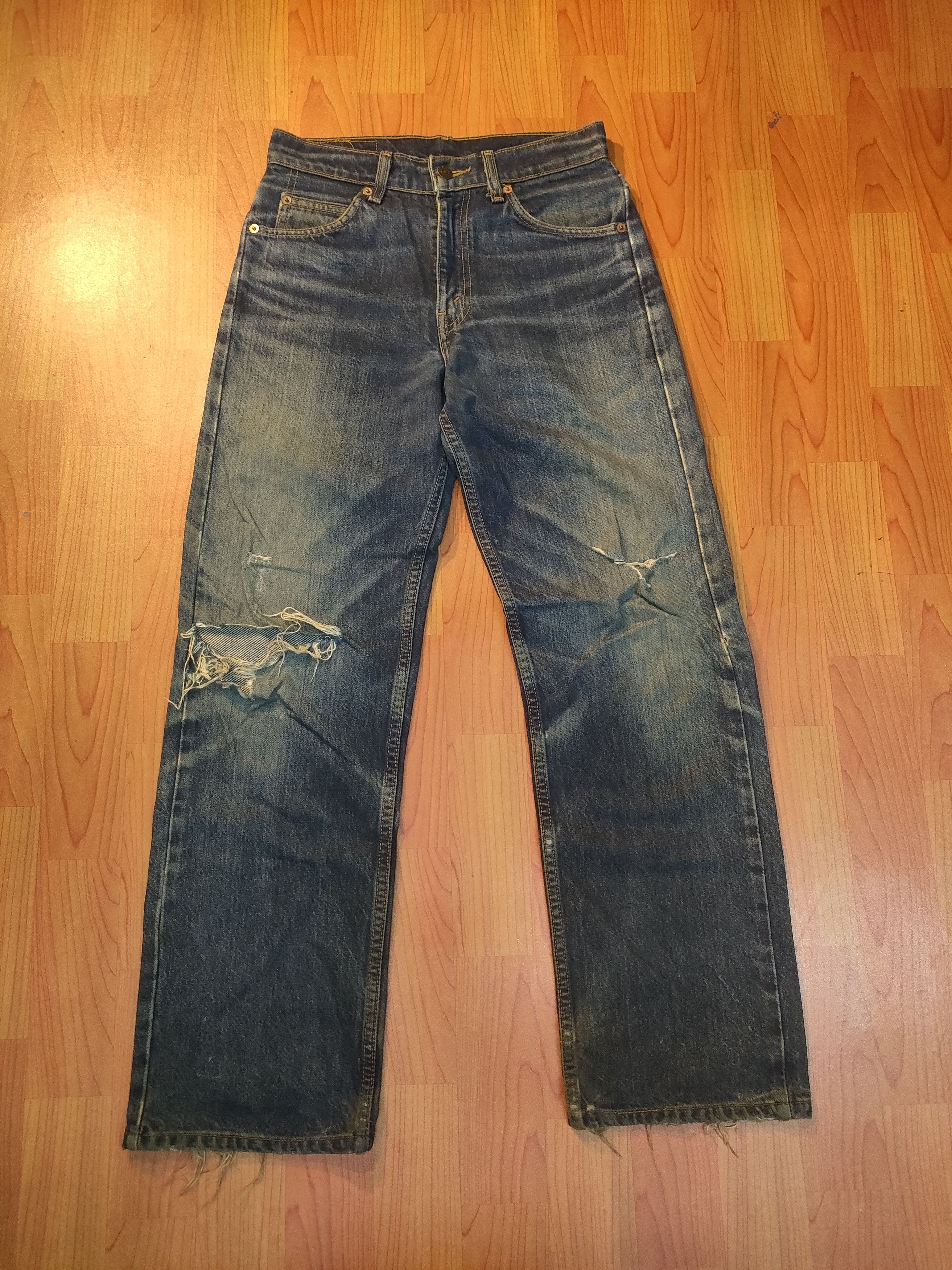 Levi's Vintage Clothing Distressed Levi's 612 Oren Tag Jeans Size US 28 / EU 44 - 1 Thumbnail