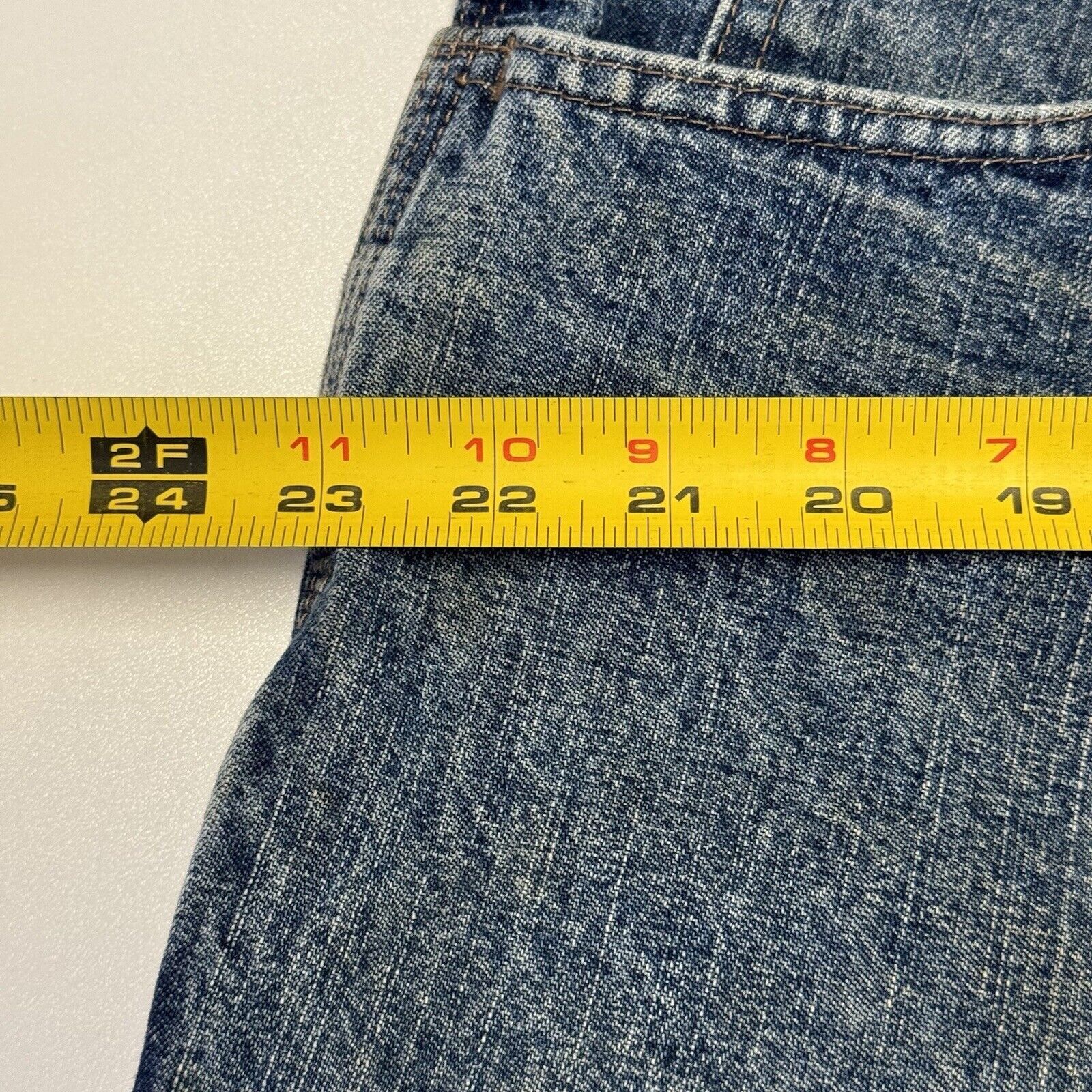 Wrangler Wrangler Jorts Mens 38 Regular Blue Y2k Carpenter Denim Shor Size US 38 / EU 54 - 9 Thumbnail