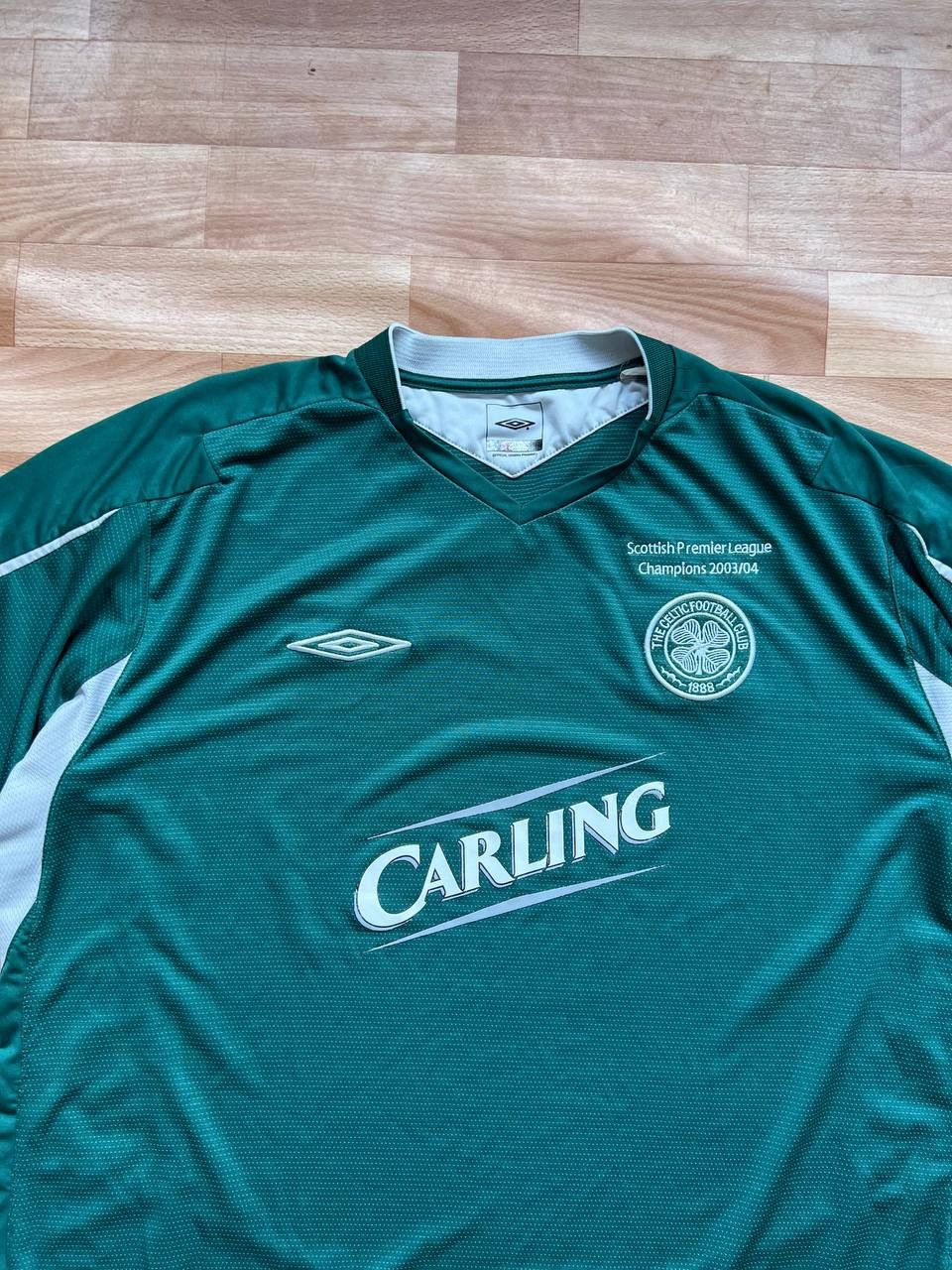 Umbro 2004/5 CELTIC AWAY SOCCER JERSEY FOOTBALL SHIRT UMBRO RARE Size US XXL / EU 58 / 5 - 3 Thumbnail