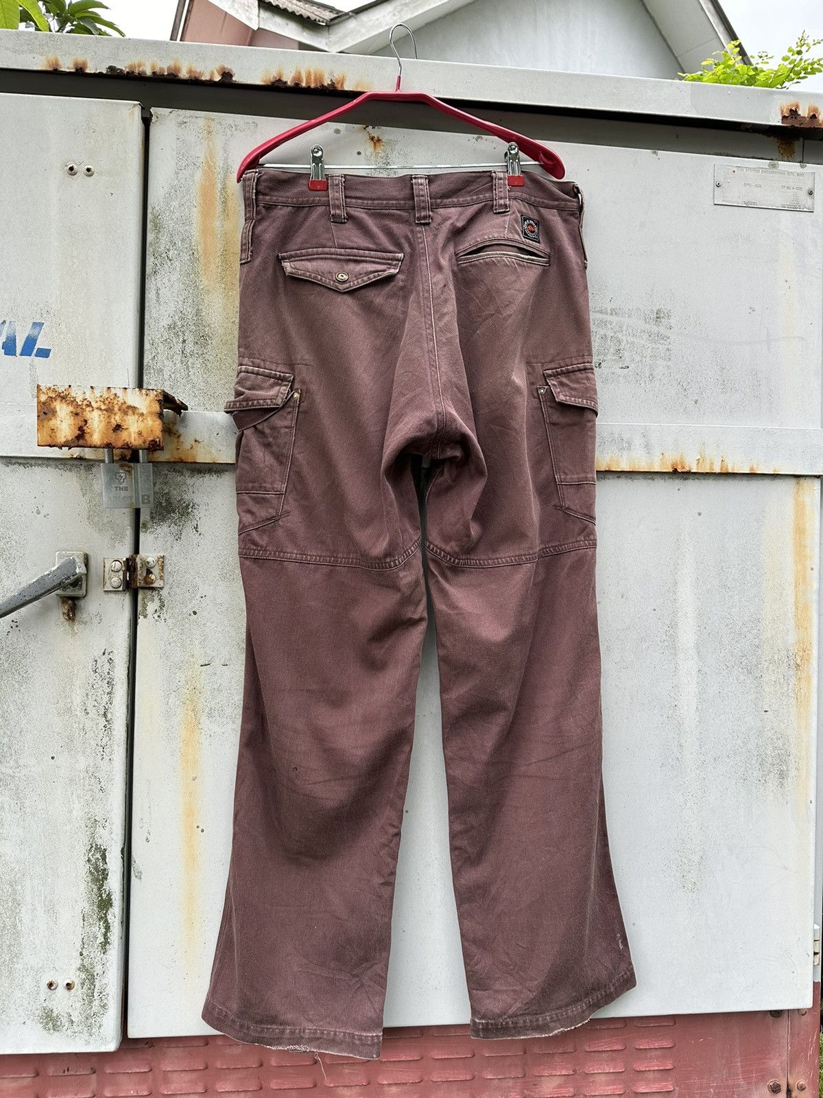 Vintage 👹Vintage THRASHED Vice United Cargo Pants Size US 32 / EU 48 - 9 Thumbnail