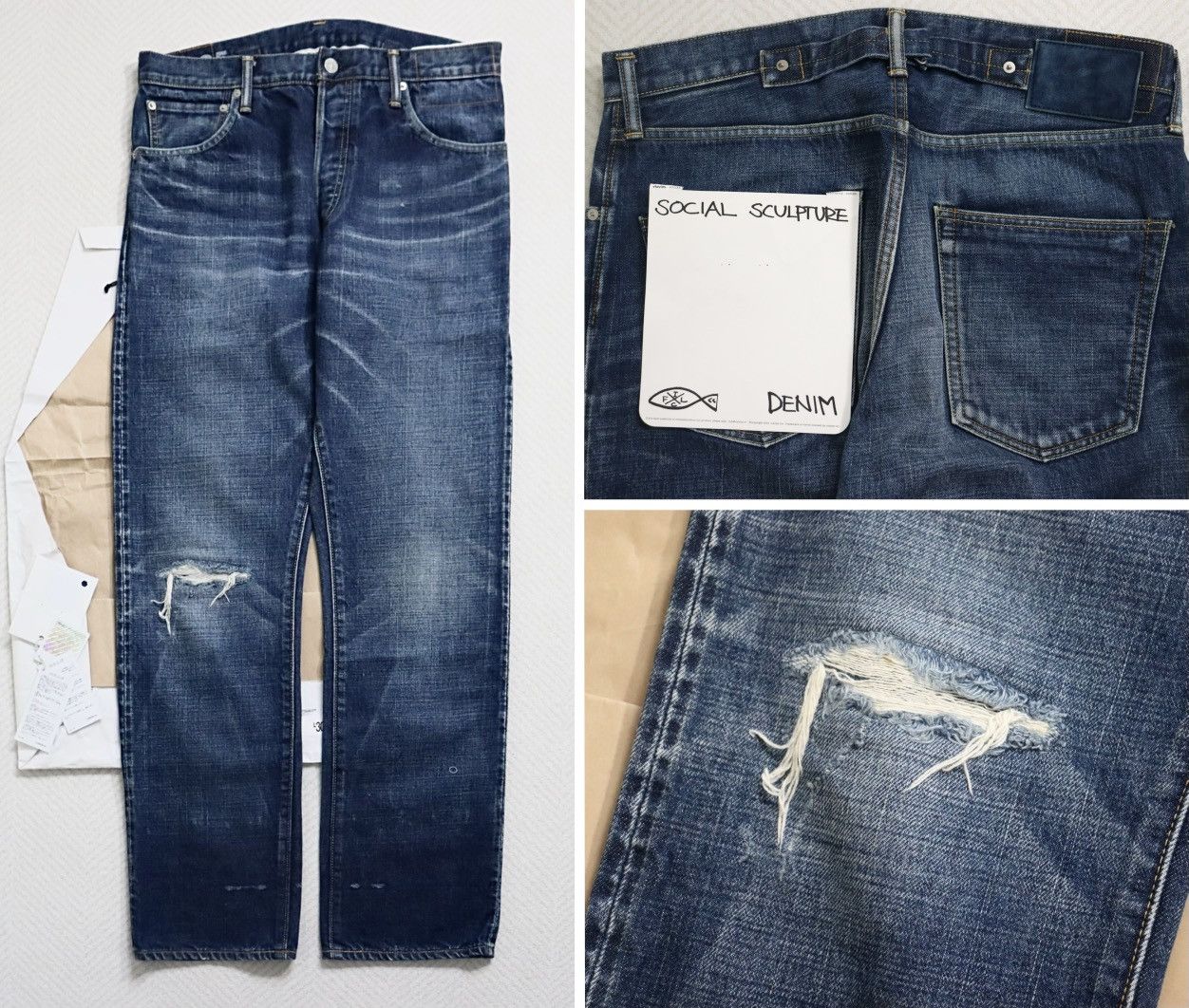 Visvim Visvim 20aw Social Sculpture 16 DAMAGED-25 16D25 | Grailed