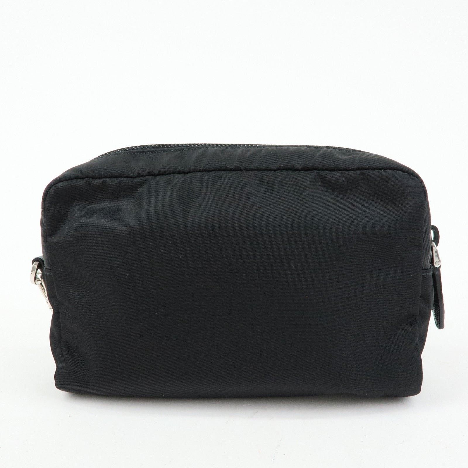 Prada Prada Re-Nylon Saffiano Cosmetic Pouch Black Size ONE SIZE - 2 Thumbnail