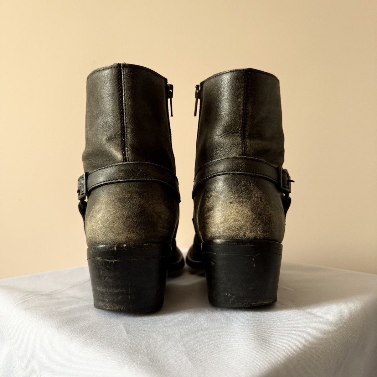 Dirk Bikkembergs Balenciaga Style Combat Biker Boots Avantgarde Guidi Vibe Size US 9 / IT 39 - 9 Thumbnail