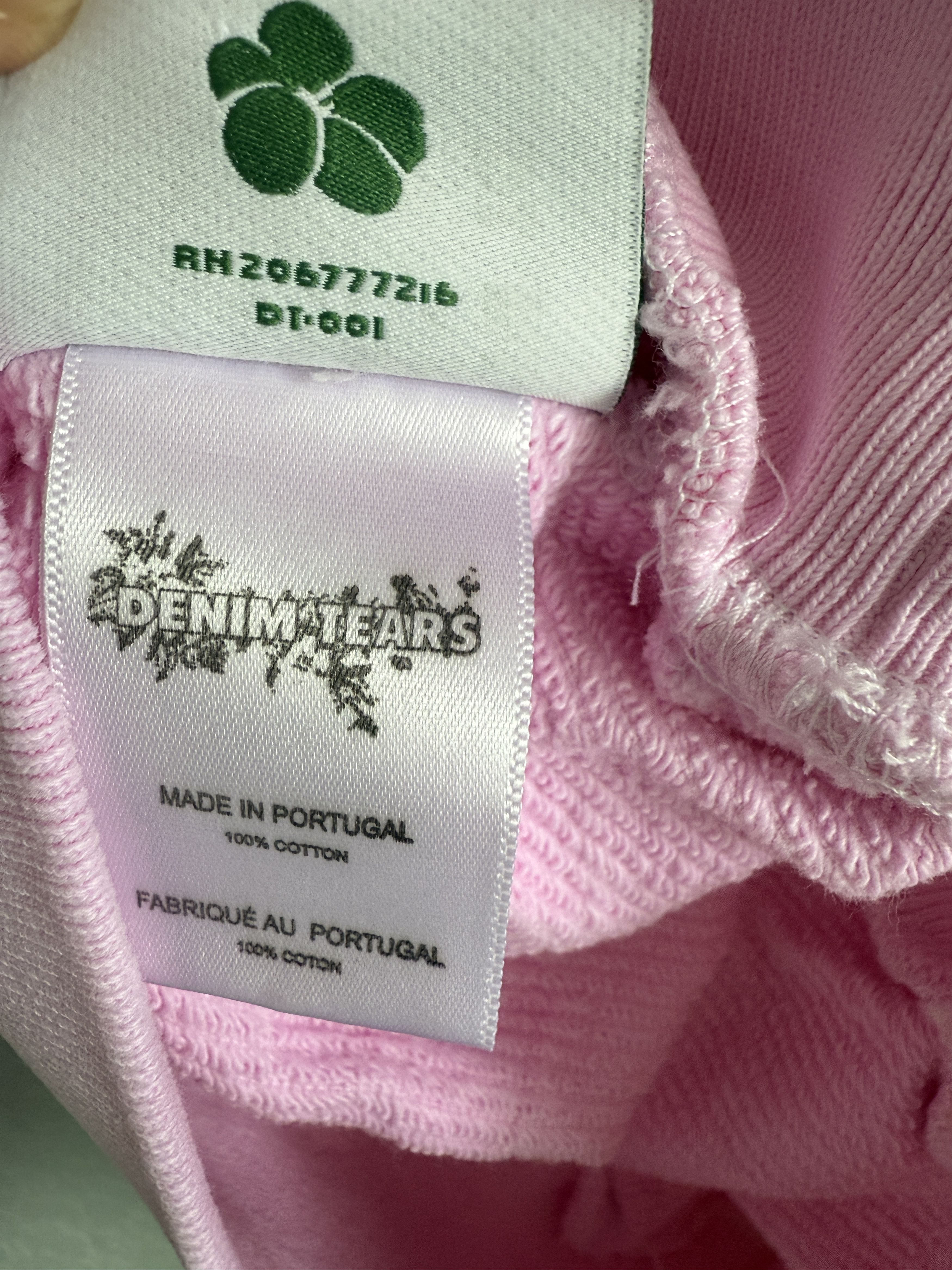 DENIM TEARS Denim Tears Power Pink Hoodie Size S Size US S / EU 44-46 / 1 - 6 Thumbnail