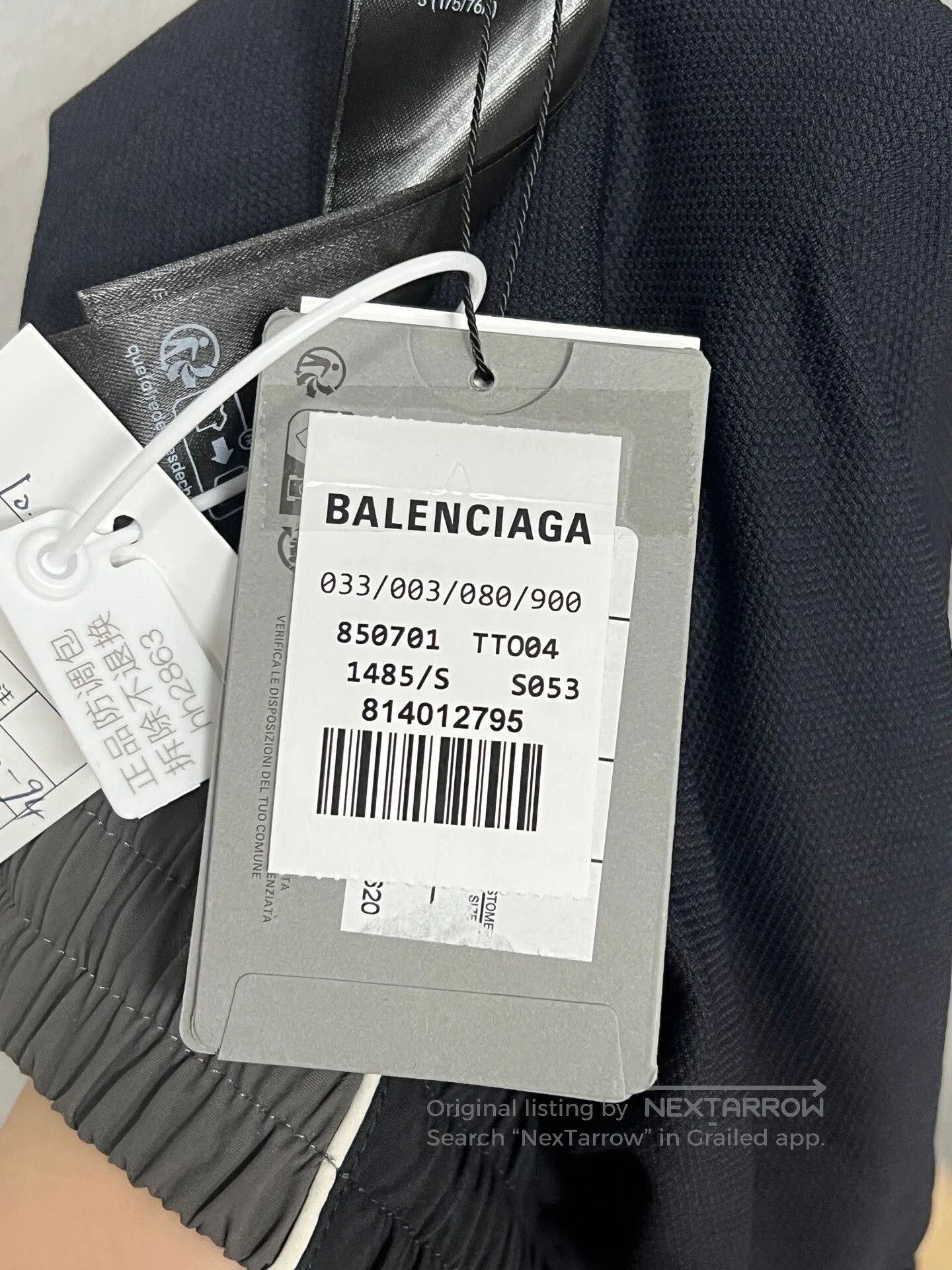 Balenciaga balenciaga x puma athletic pants in black. Size US 30 / EU 46 - 3 Thumbnail