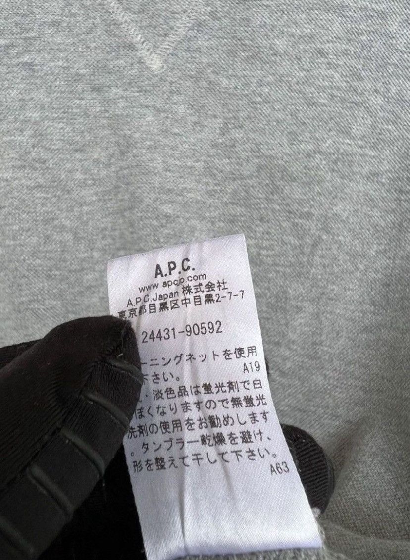 A.P.C. A.P.C Japan Crewneck APC Sweatshirt Rue Madame Paris Size US S / EU 44-46 / 1 - 4 Thumbnail