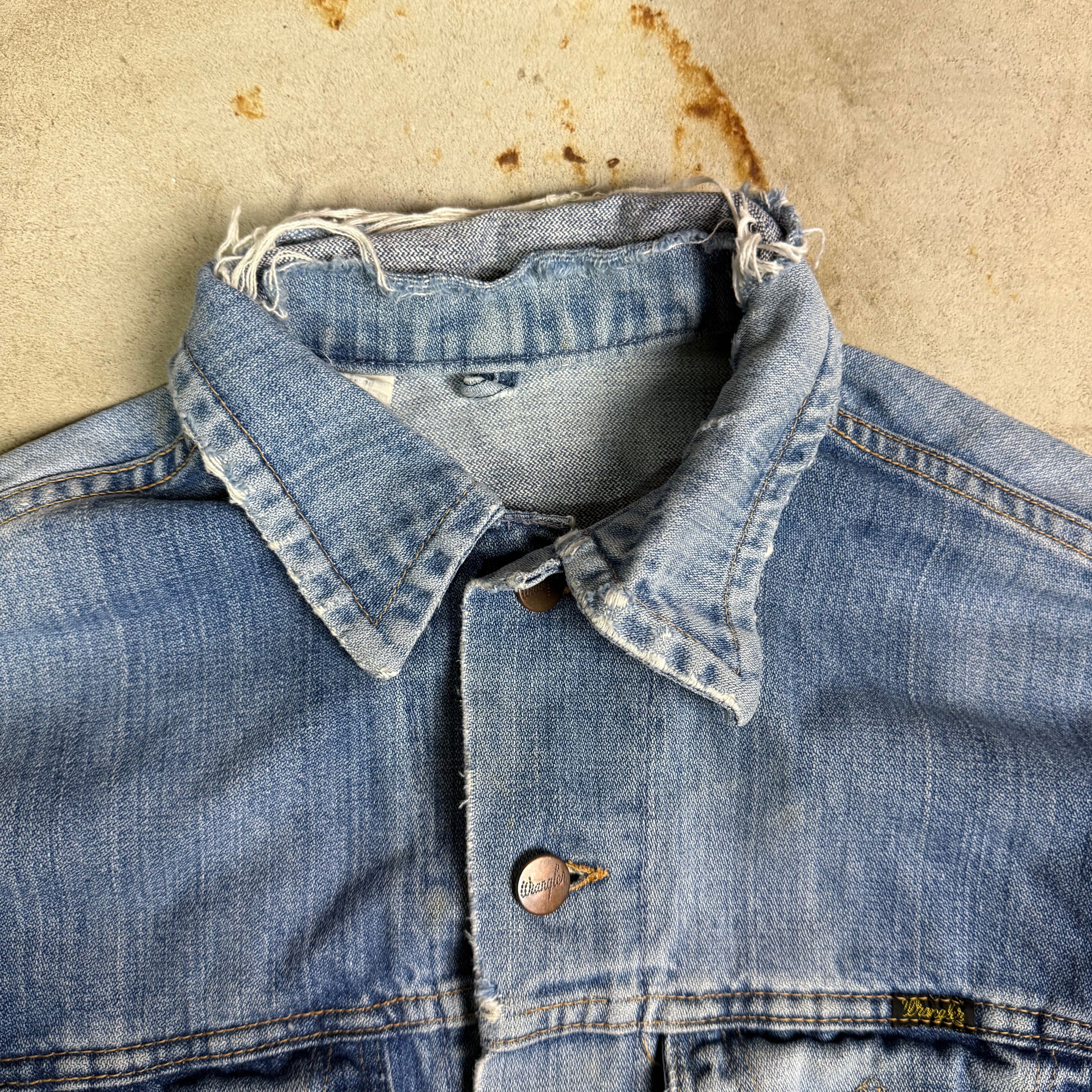 Wrangler Vintage 70s Wrangler Denim Jacket Size US S / EU 44-46 / 1 - 2 Thumbnail