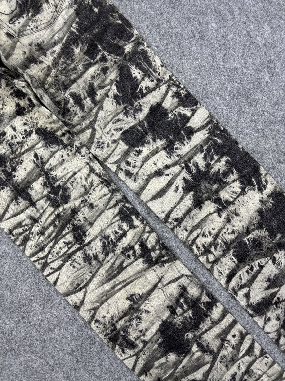Japanese Brand 💥semanticdesign Japan Streetwear Tye Dye Metal Jeans F721 Size US 31 - 15 Thumbnail