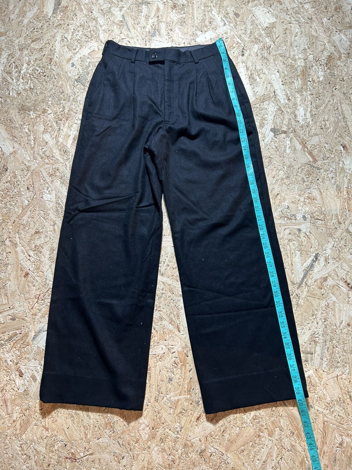 Comme des Garcons Comme Des Garcons Black Pleated Trousers Pants Size US 29 - 19 Thumbnail