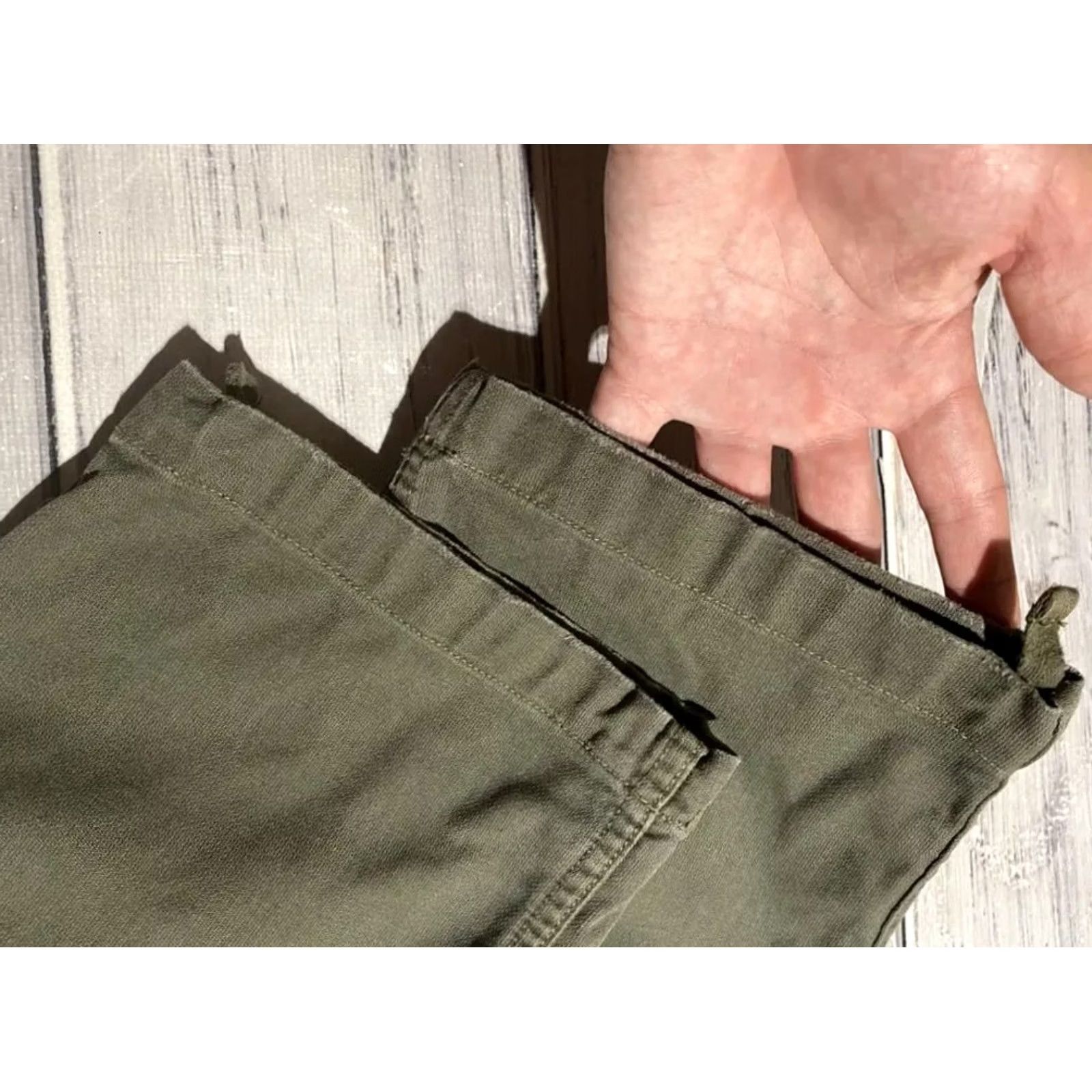 Ralph Lauren VINTAGE Denim & Supply Ralph Lauren Cargo Pants Army USA Men Green 38x30 Cargo Mens Size US 38 / EU 54 - 6 Thumbnail