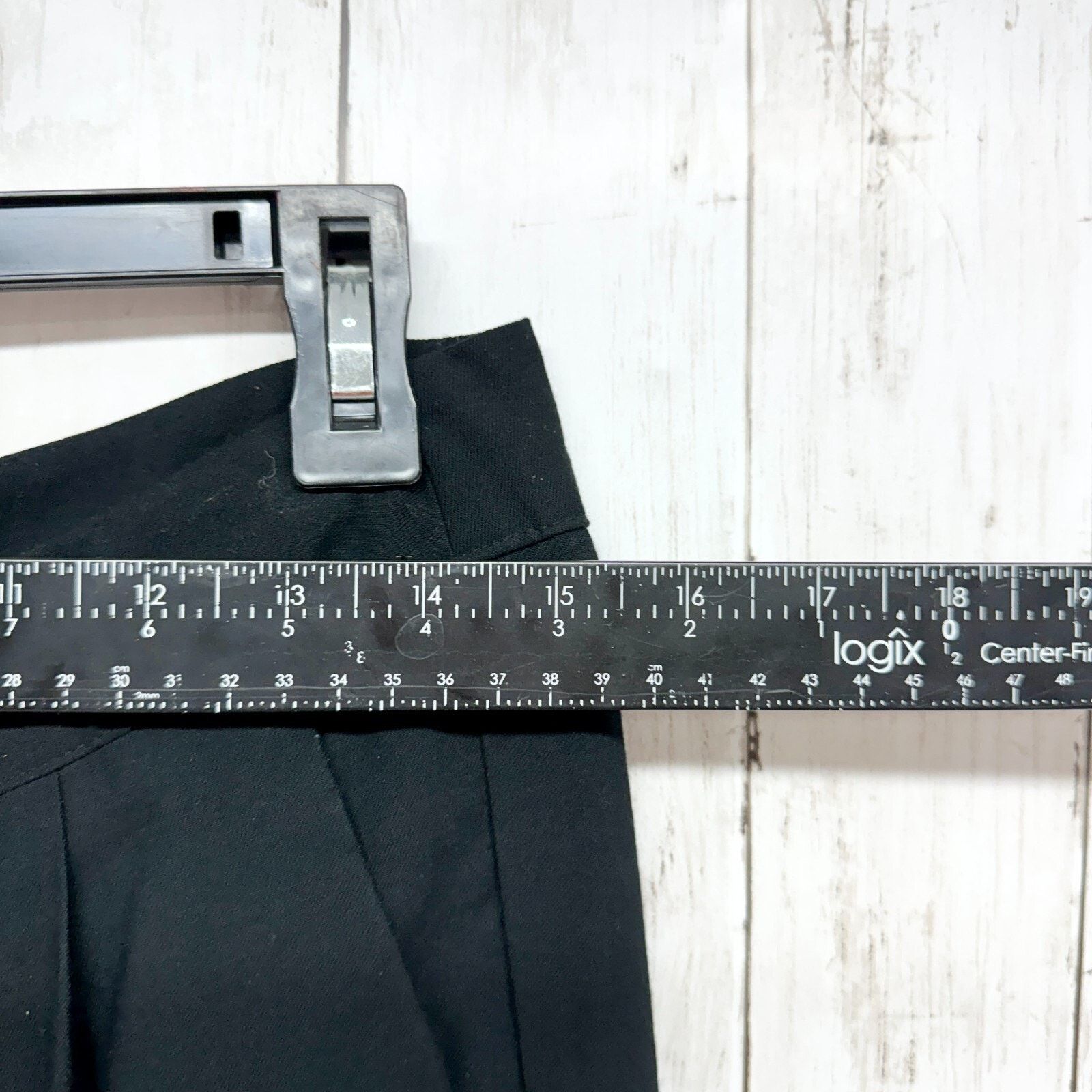 Other A New Day Pants Size 8 Black Straight Trousers Pleated Size 30" / US 8 / IT 44 - 4 Thumbnail