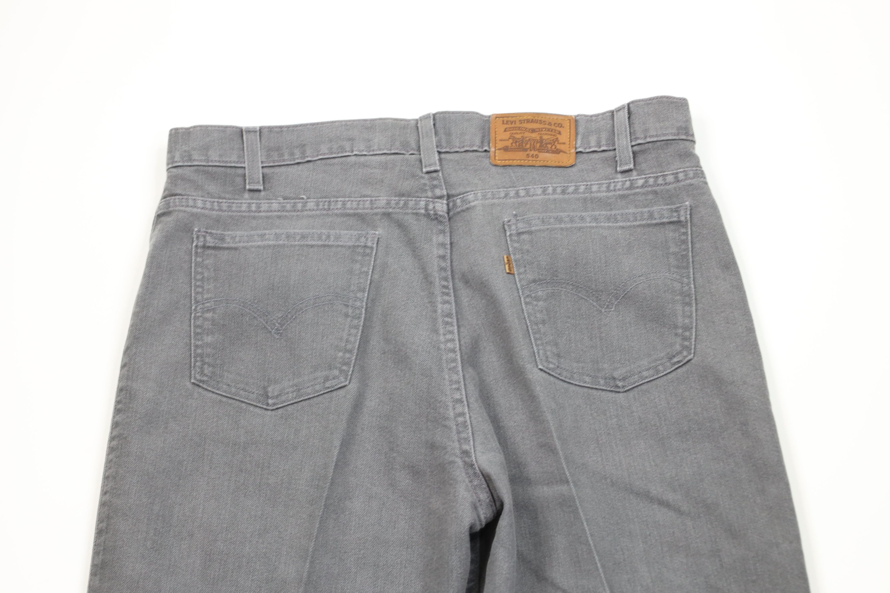 Levi's Vintage 90s Levis 540 Relaxed Fit Denim Jeans Gray USA Size US 36 / EU 52 - 10 Thumbnail