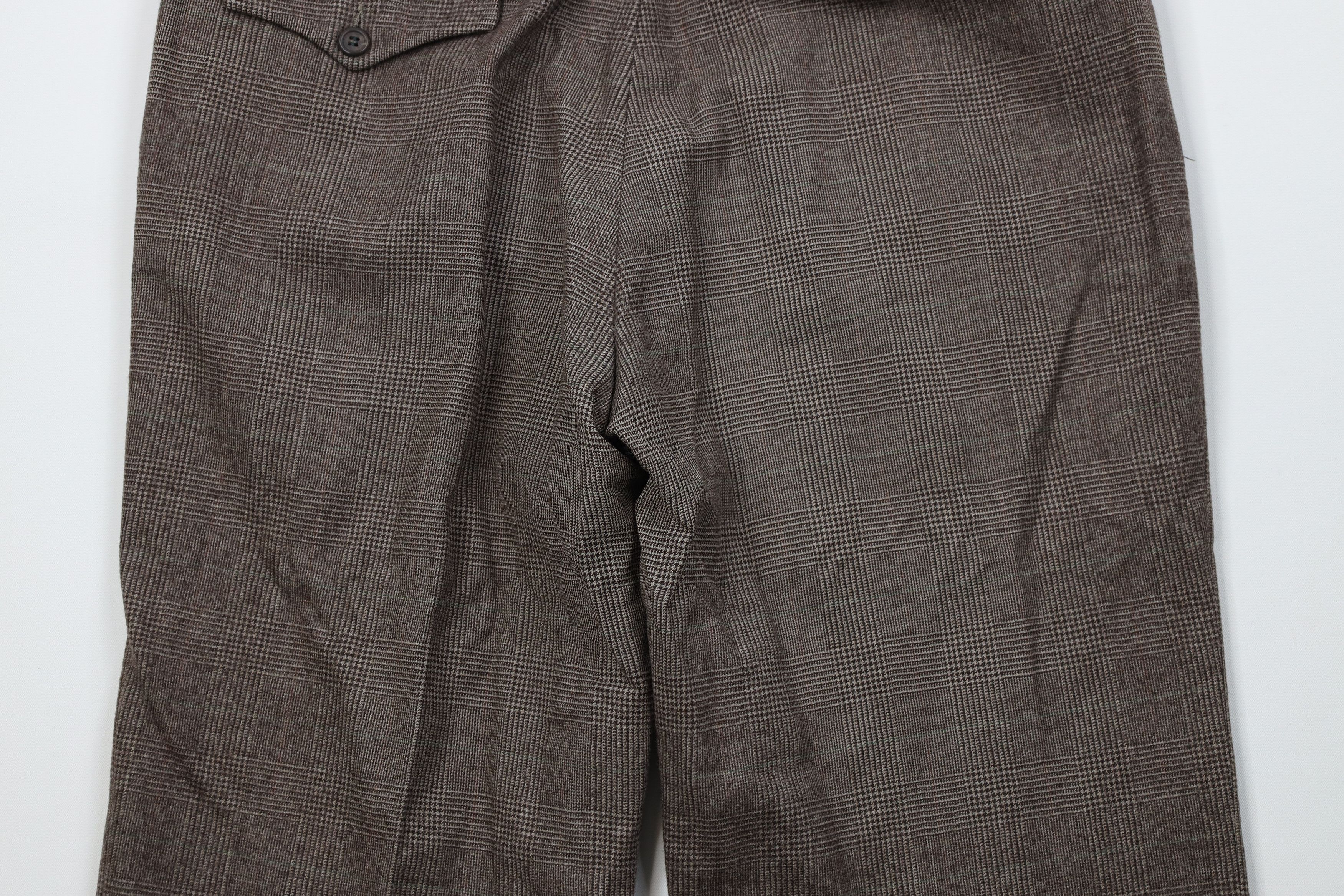 Vintage Vintage 60s 70s Streetwear Flannel Wide Leg Chino Pants USA Size US 32 / EU 48 - 11 Thumbnail