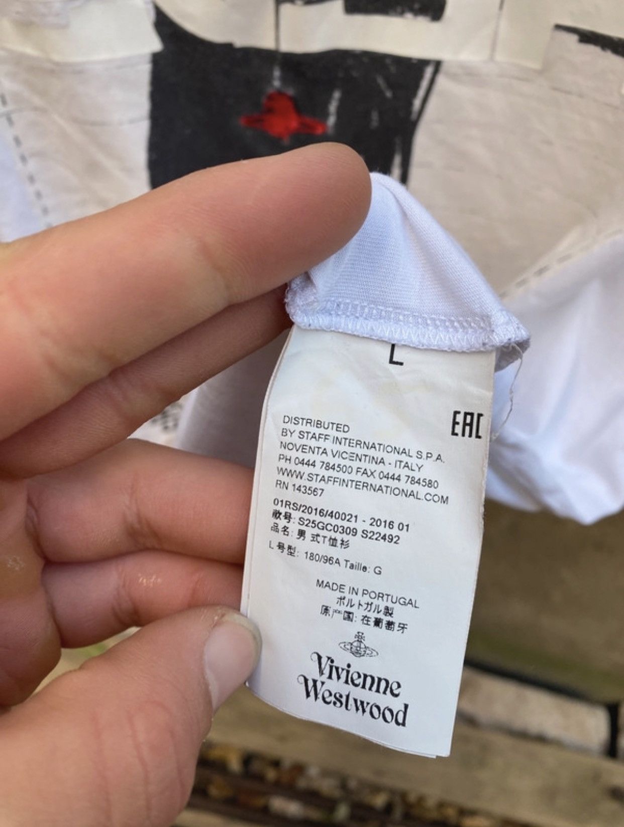 Vivienne Westwood Vivienne Westwood I Love Sushi T-Shirt Size US L / EU 52-54 / 3 - 4 Thumbnail
