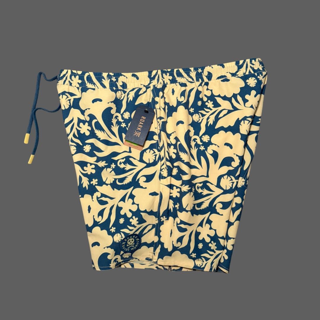 Roark Roark Shorey 16" RB470 Cagliari Costa Print Swim Shorts XL Size US 35 - 6 Thumbnail