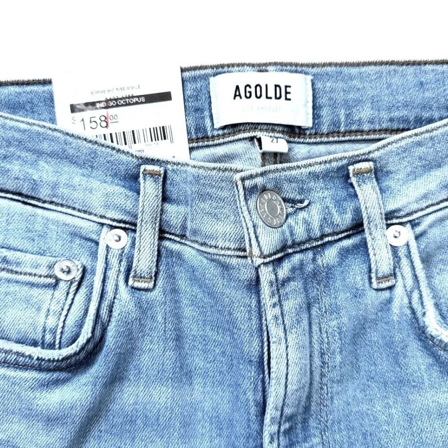 Agolde Agolde Blue Jeans | Size 27 Size 27" / US 4 / IT 40 - 3 Thumbnail