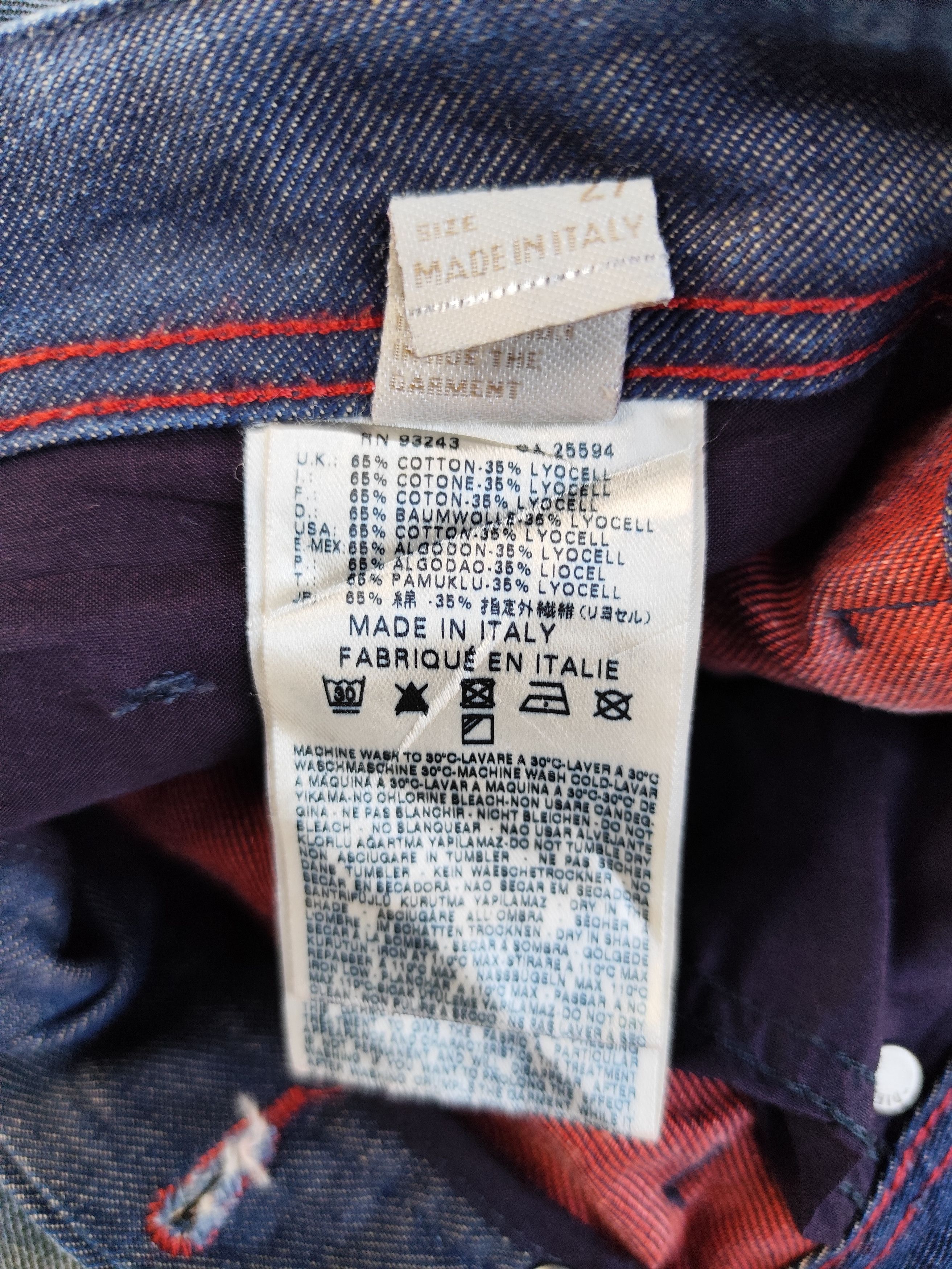 Diesel × Diesel Black Gold × Vintage Diesel jeans distressed Size US 30 / EU 46 - 11 Thumbnail