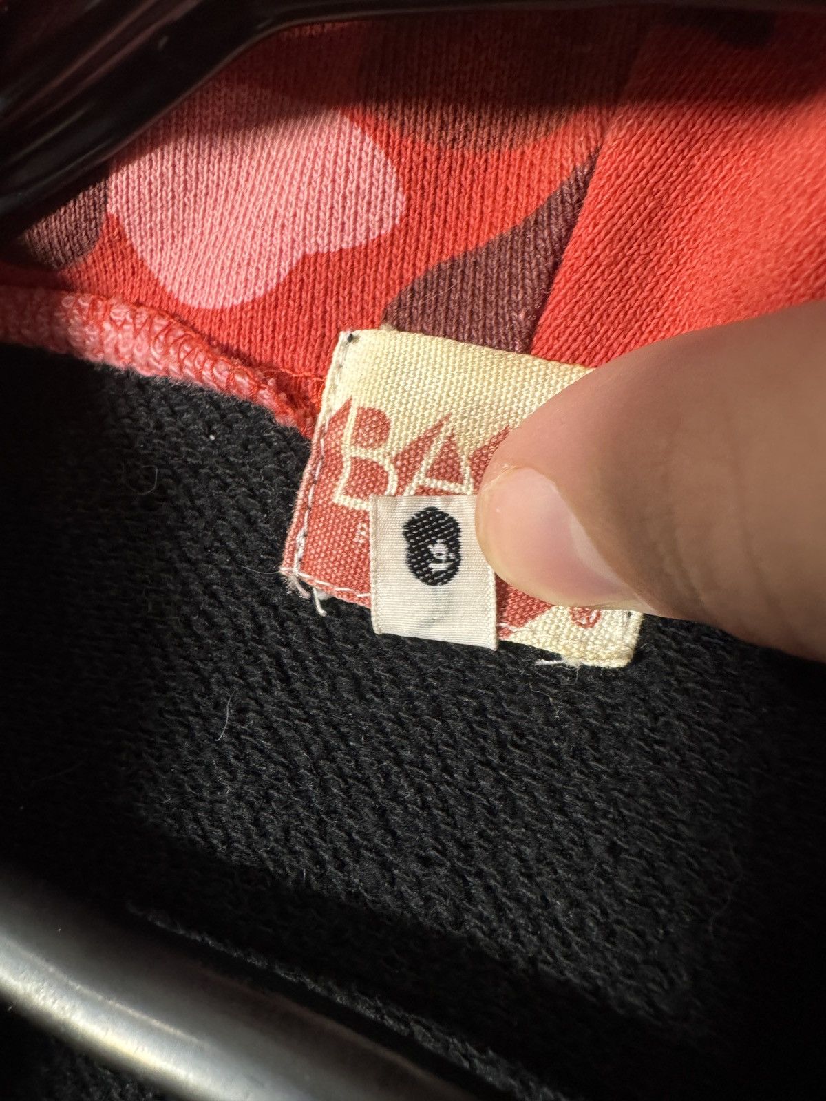 Bape Bape Red Camo S/S 2006 Full Zip Hoodie Size US L / EU 52-54 / 3 - 6 Thumbnail