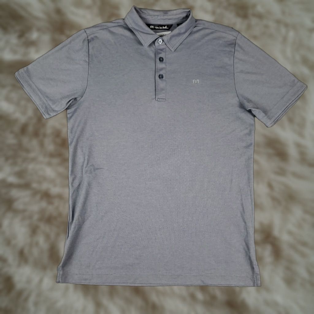 TravisMathew Travis Mathew Polo Shirt Mens Small Blue Golf Casual Short Sleeve Size US S / EU 44-46 / 1 - 1 Thumbnail