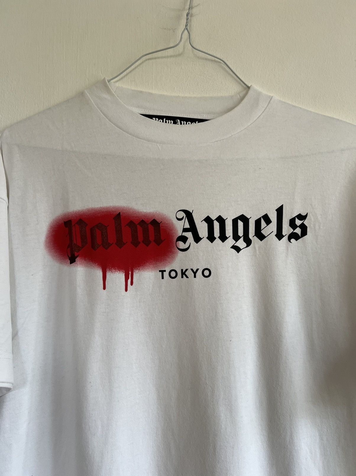Palm Angels Palm angels sprayed Tokyo Logo TEE Size US M / EU 48-50 / 2 - 4 Thumbnail