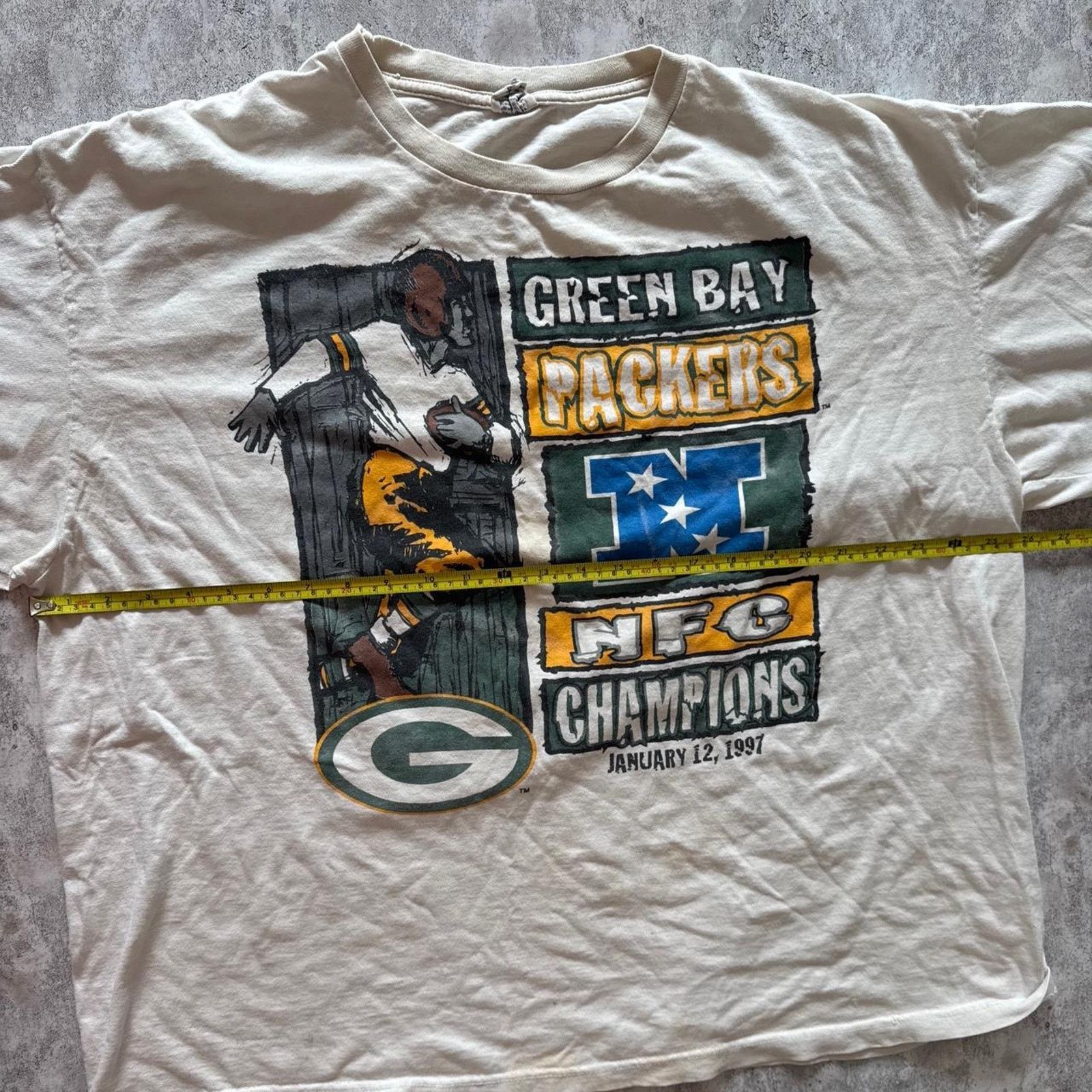 Starter Vintage Starter Green Bay Packers 1997 T-Shirt Size XL Size US XL / EU 56 / 4 - 6 Thumbnail