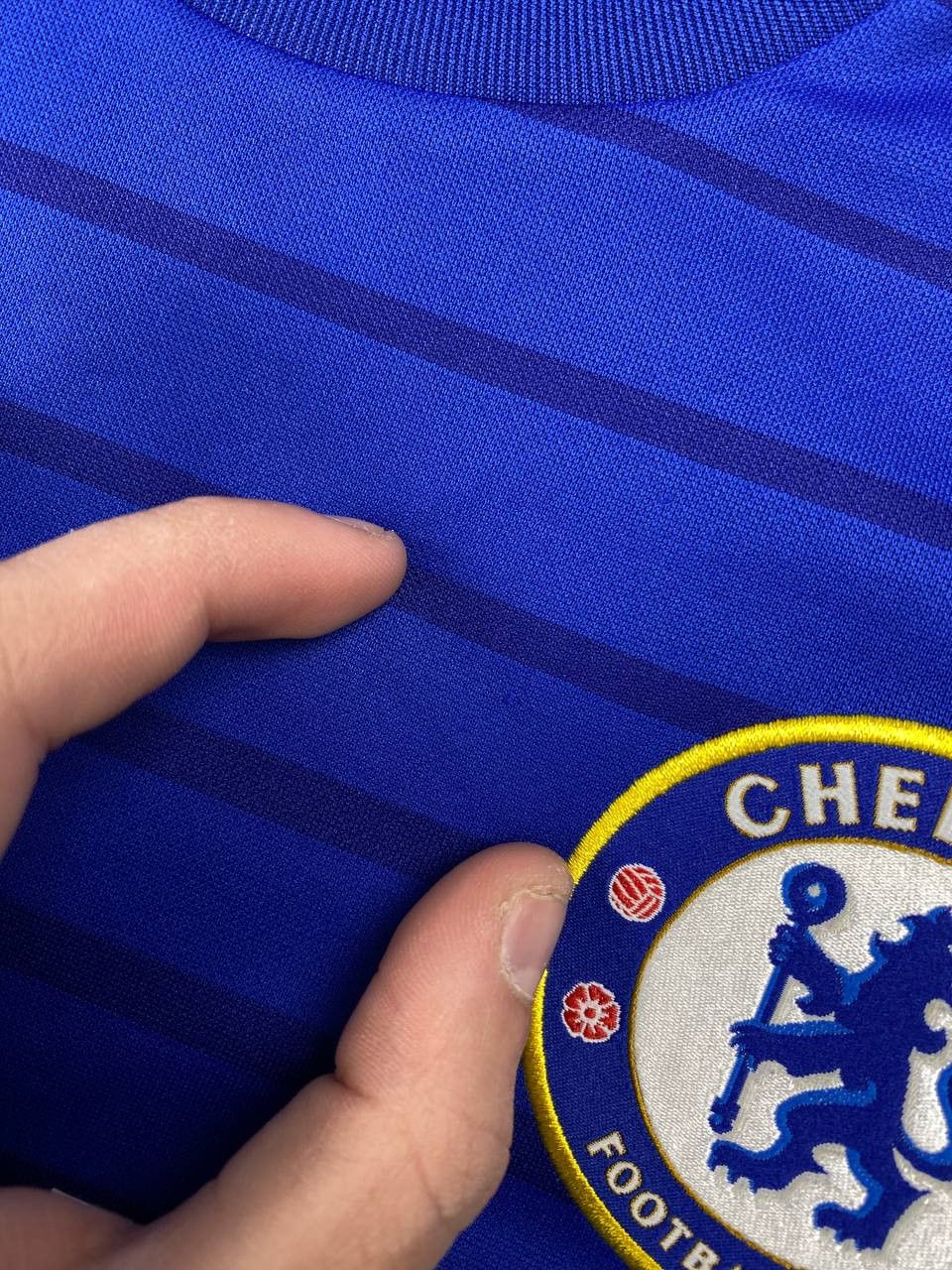 Adidas Adidas Chelsea 2014 2015 Home Long Sleeve Football Shirt Men Size US L / EU 52-54 / 3 - 13 Thumbnail