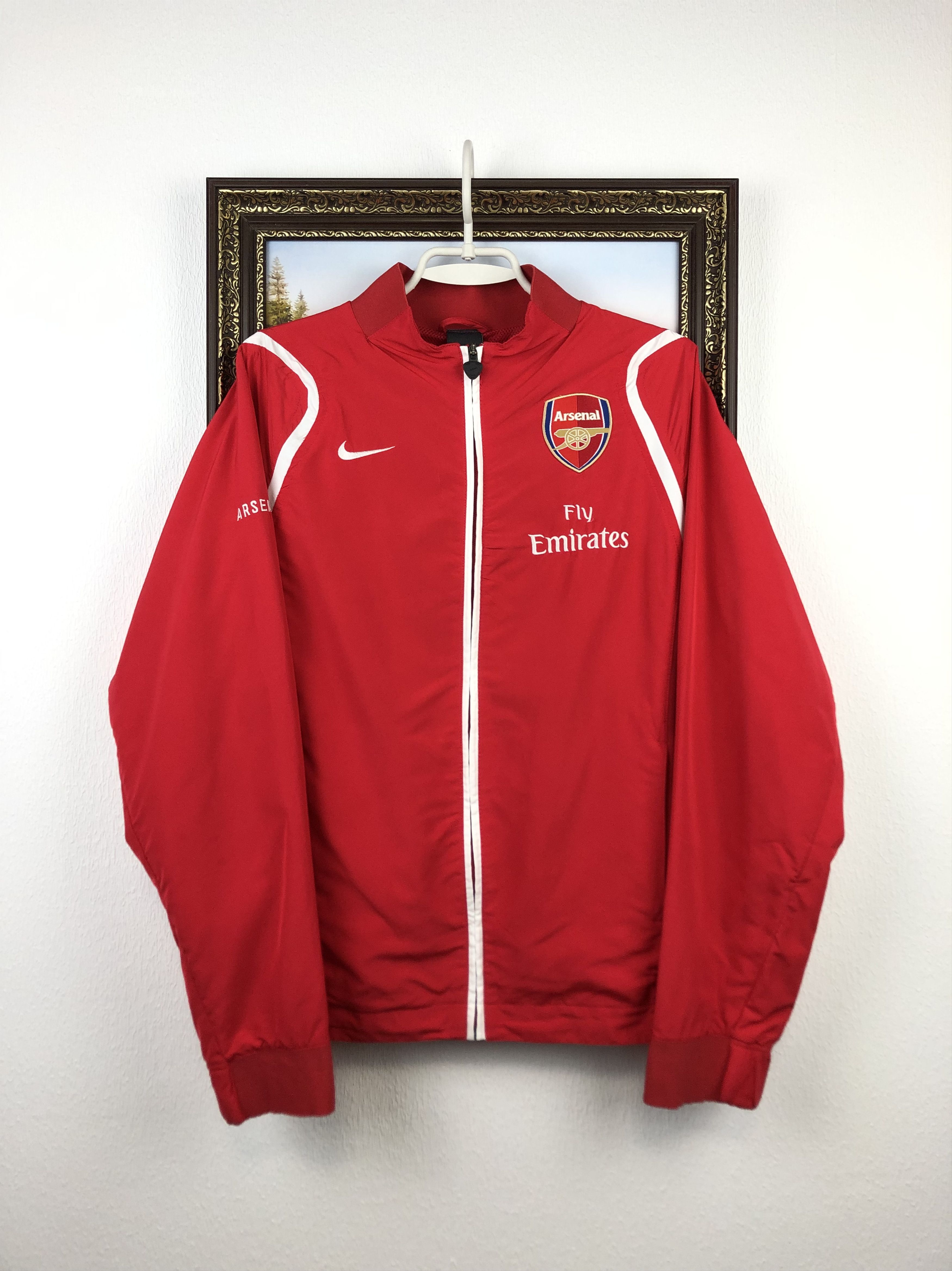 Vintage Arsenal Football Jacket Soccer Track Top Gunners