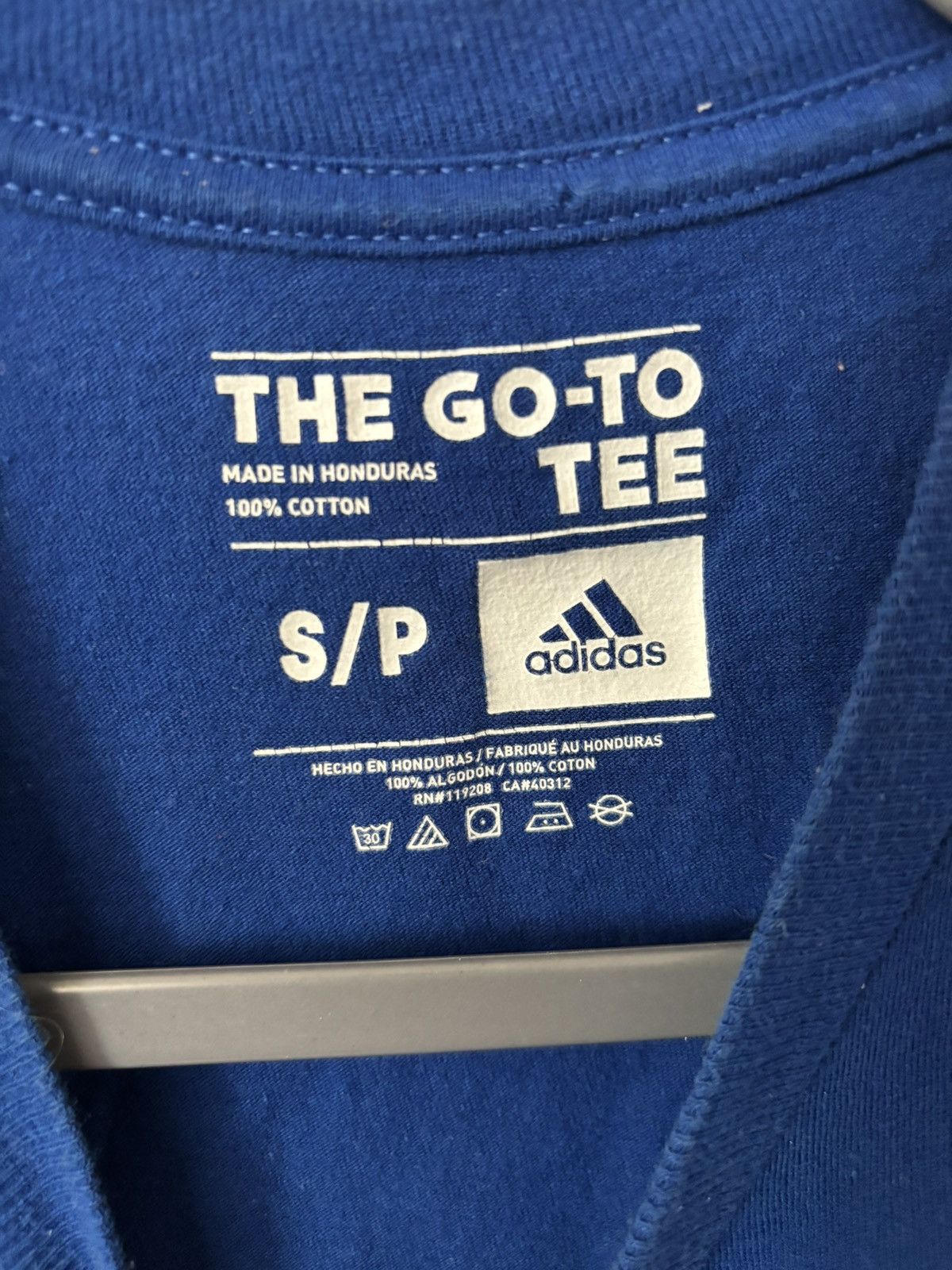 Adidas Adidas Blue T-Shirt Size US S / EU 44-46 / 1 - 3 Thumbnail