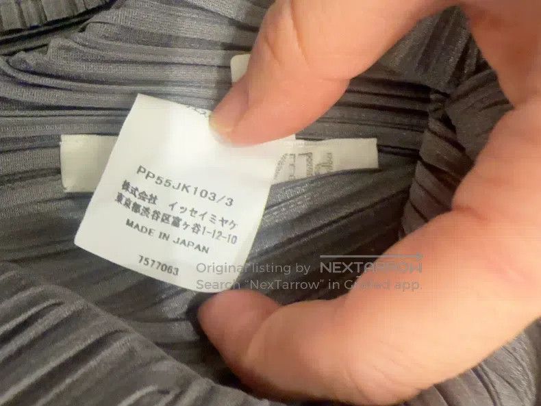 Issey Miyake Issey Miyake Pleated Crew Neck Short Sleeve T-shirt Size L / US 10 / IT 46 - 3 Thumbnail