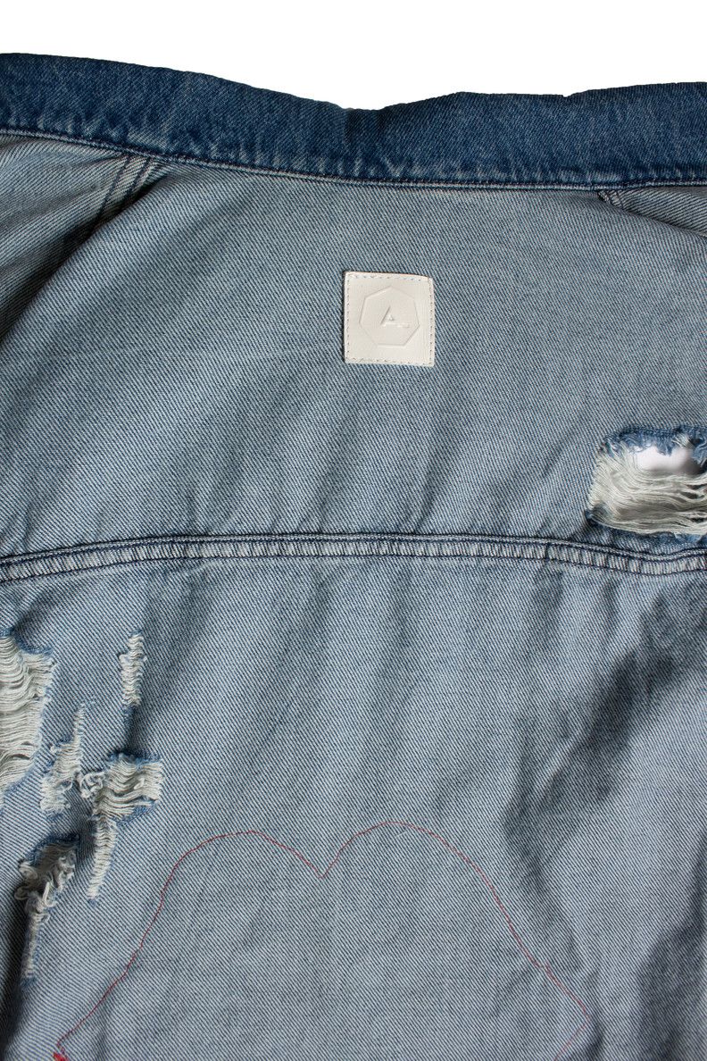 ATM Anthony Thomas Melillo A tm, Rocky jacket no fur vint blue rolling stones Size US L / EU 52-54 / 3 - 8 Thumbnail