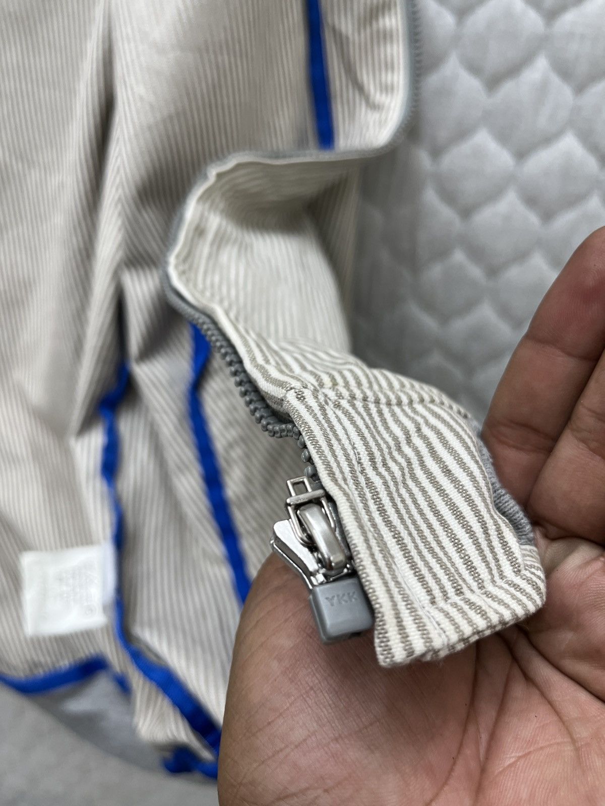 Japanese Brand 🔥🔥🔥ARCHIVE MACKDADDY HIKORY STRIPE BOMBER LIGHT JACKET Size US M / EU 48-50 / 2 - 12 Thumbnail