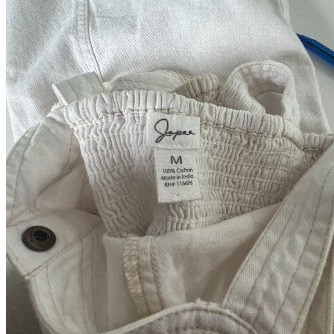 Other Japna White Denim Tan Stitch Sweetheart Neck Pocket Mini M Size M / US 6-8 / IT 42-44 - 6 Thumbnail