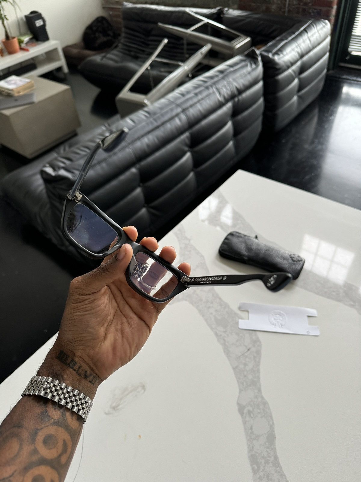 Chrome Hearts Chrome Hearts OPTITCAL FRAMES Size ONE SIZE - 3 Thumbnail